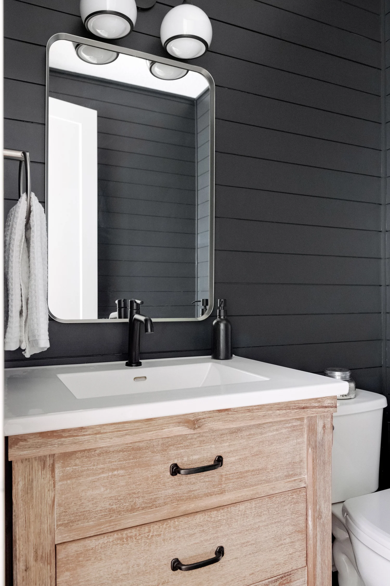 Dynamic — Powder Room Bathroom