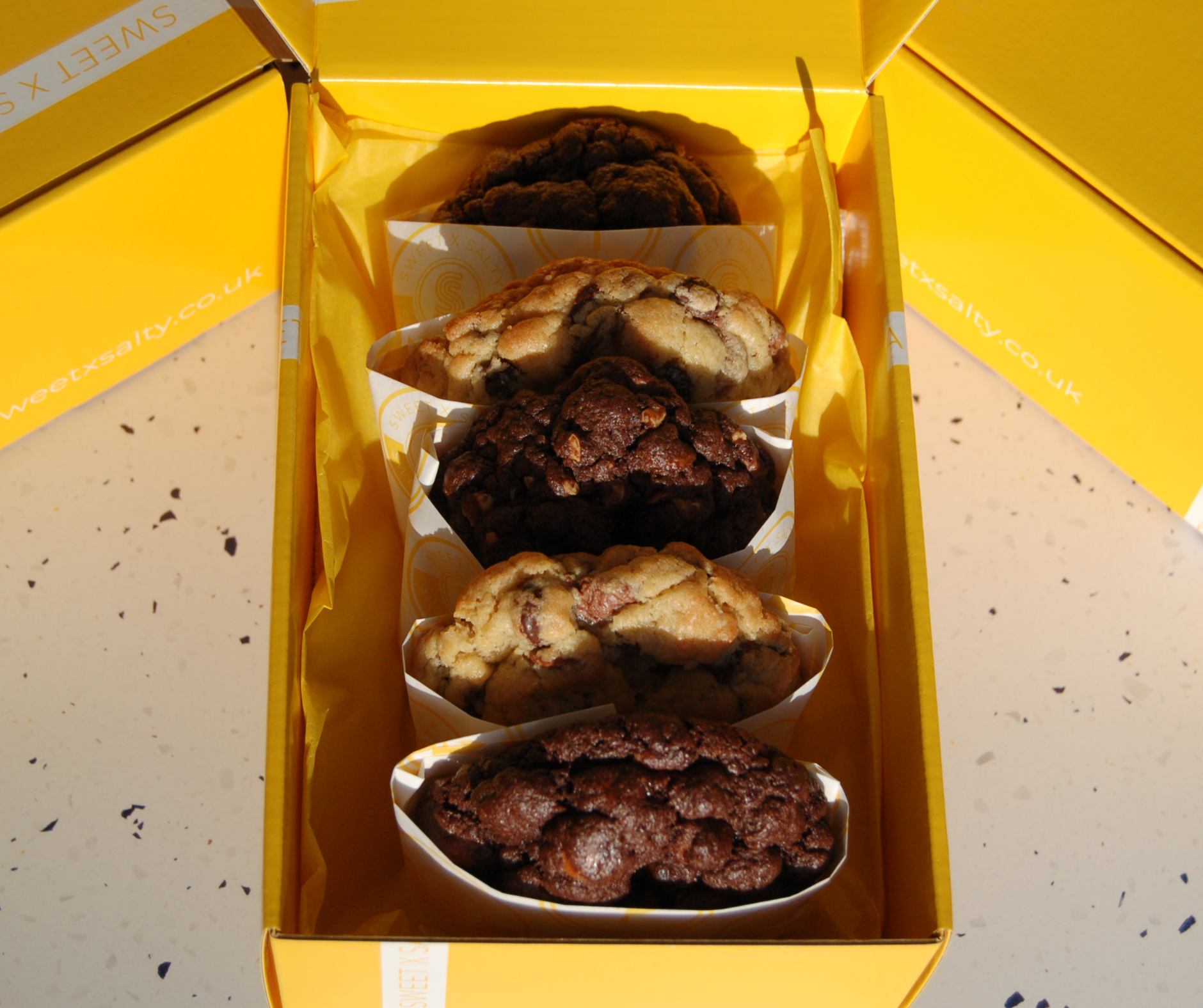 freshly baked Chocoholic New York Cookie Collection for delivery