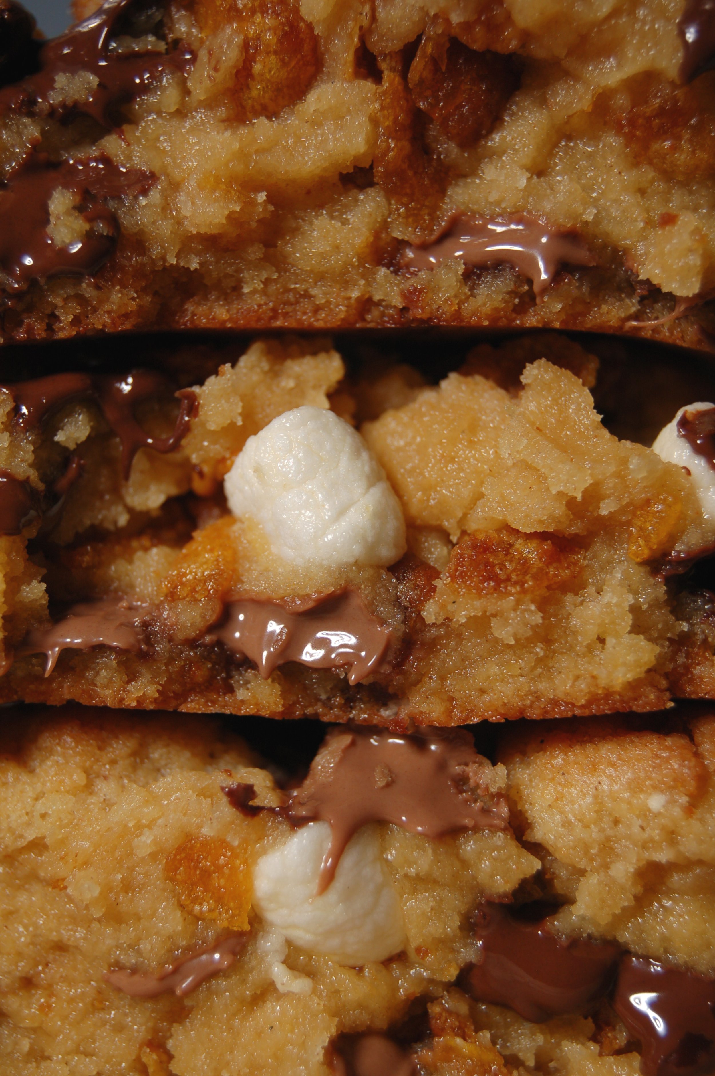 Freshly baked Cornflake Crunch New York Cookie