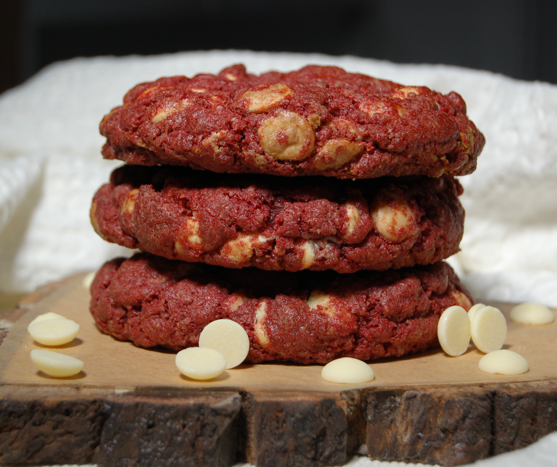 Red Velvet New York cookie made with premium ingredients