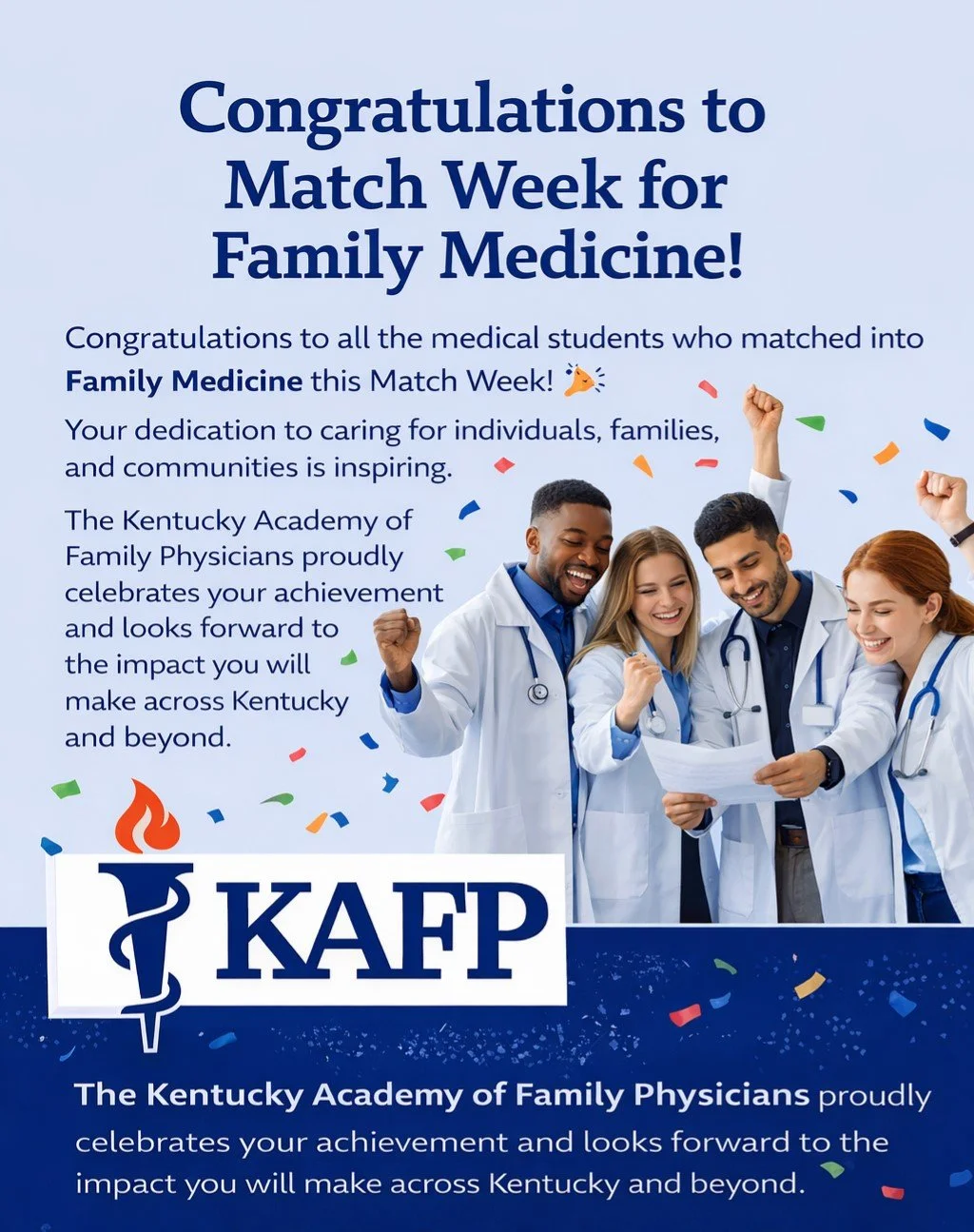 Congratulations to Match Week for Family Medicine!