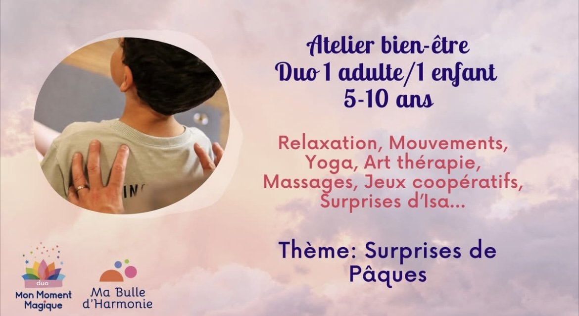 Atelier Duo Adultes/enfant : Surprises de Pâques