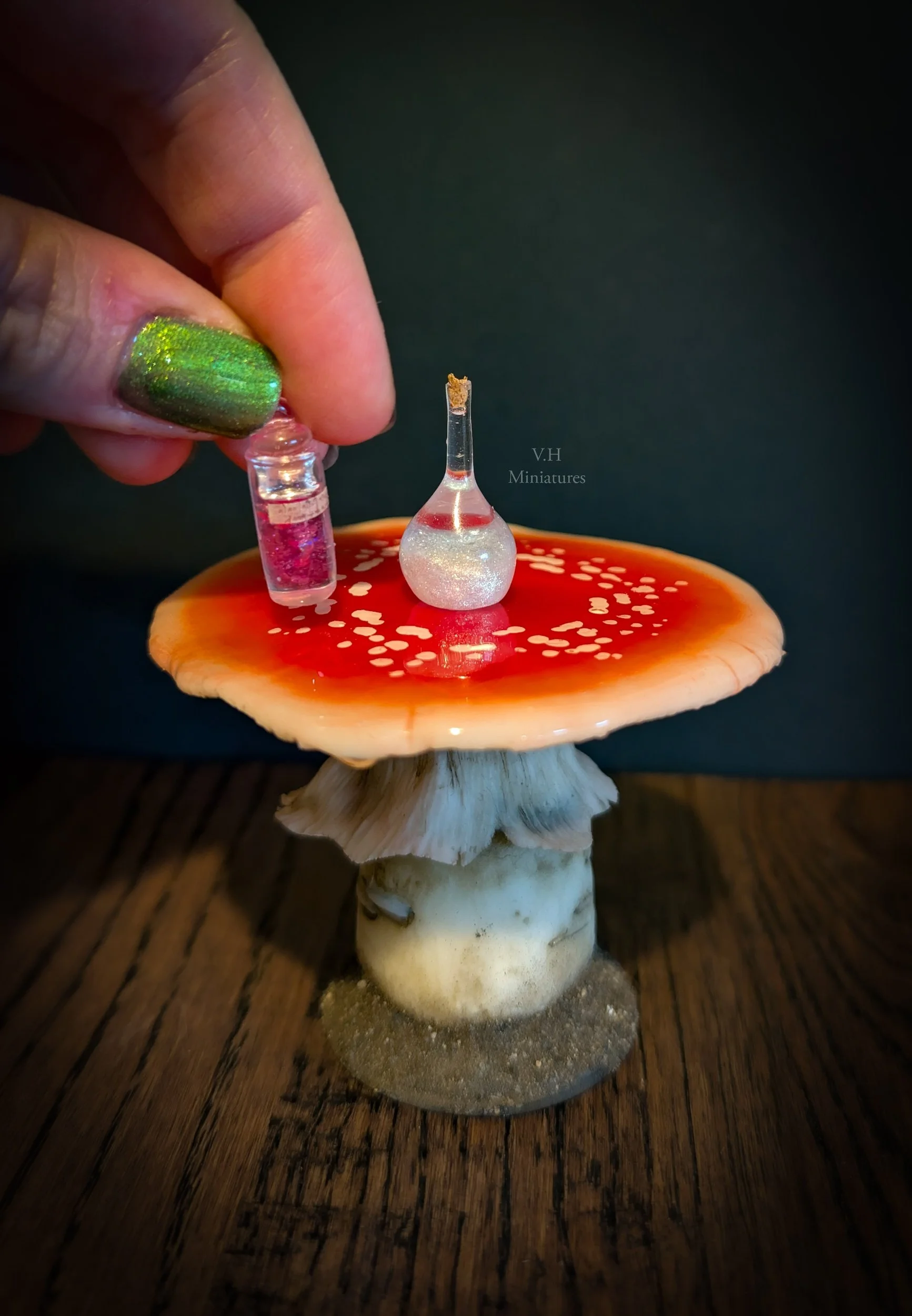 OOAK 1/12TH Toadstool Table