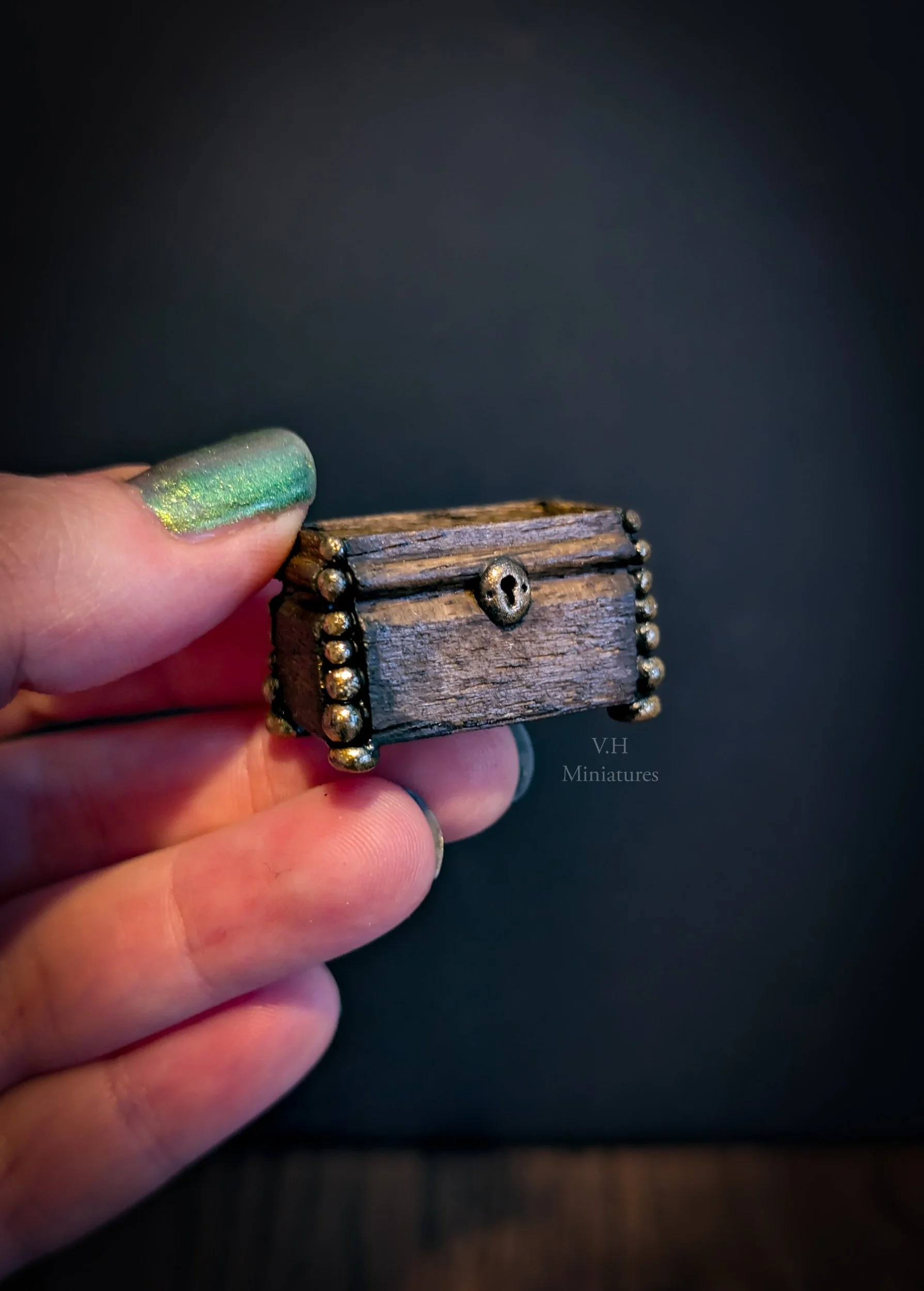 1/12TH Wooden Box - Orbs