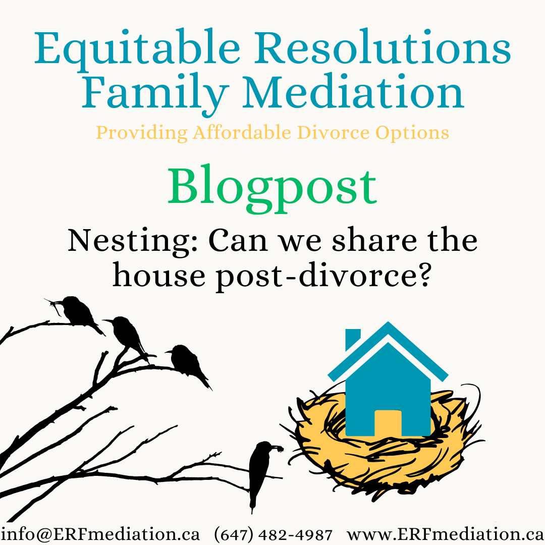 Nesting: Can we share the house post-divorce?