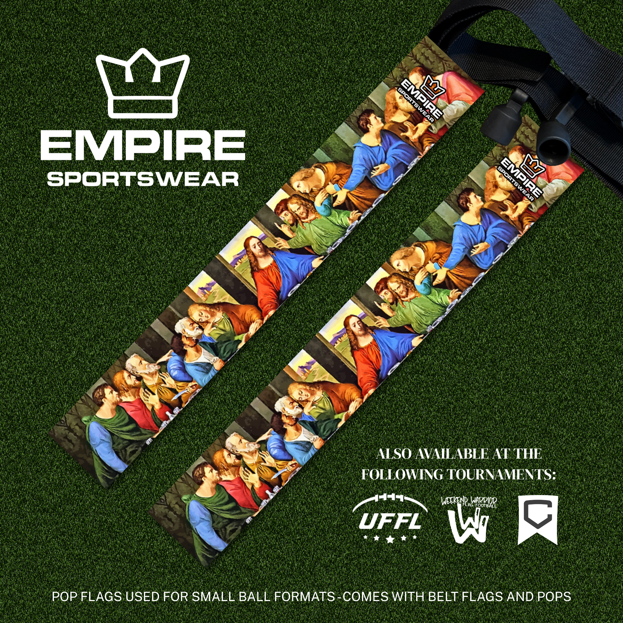 The Last Supper Inspired Pop Flags