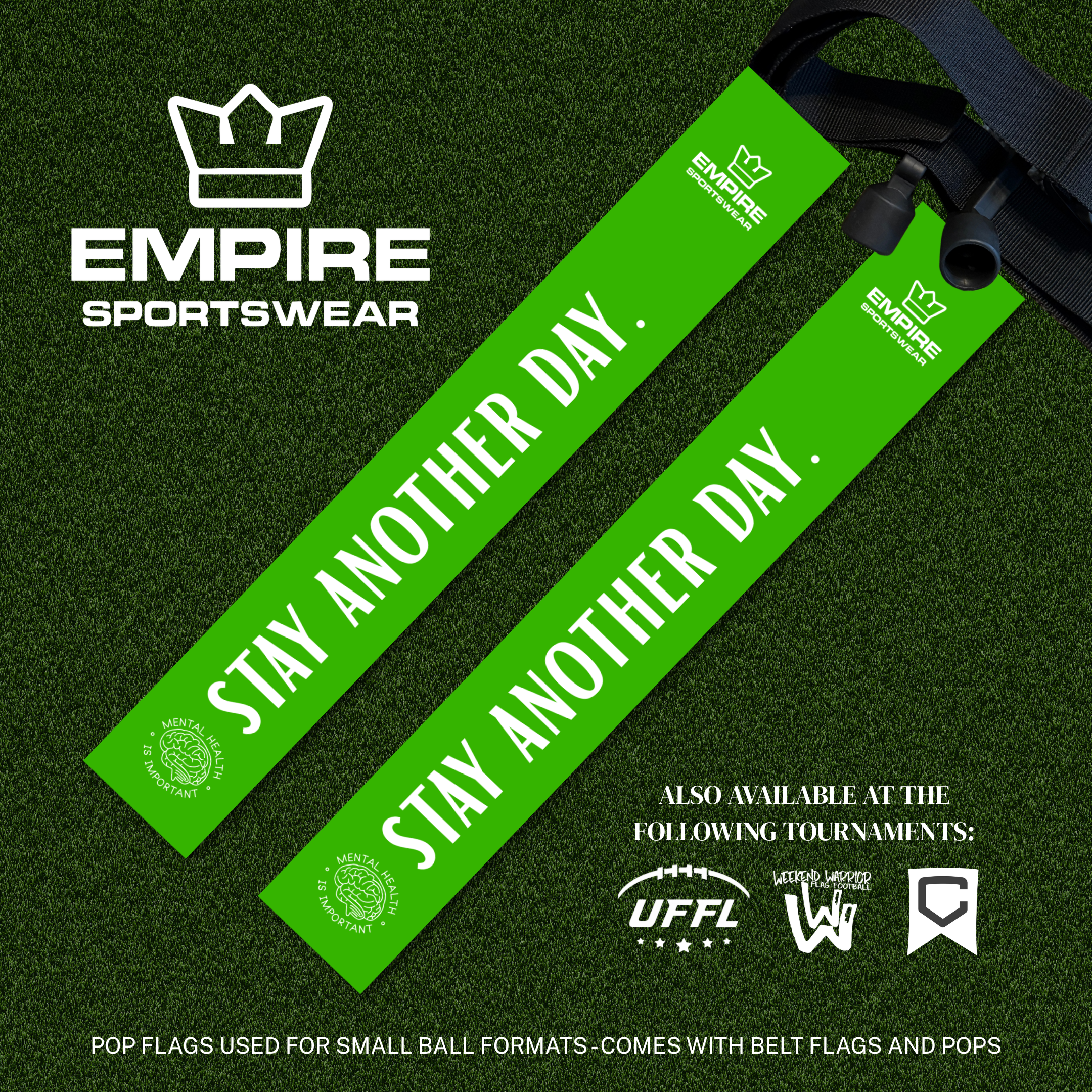 Stay Another Day Pop Flags