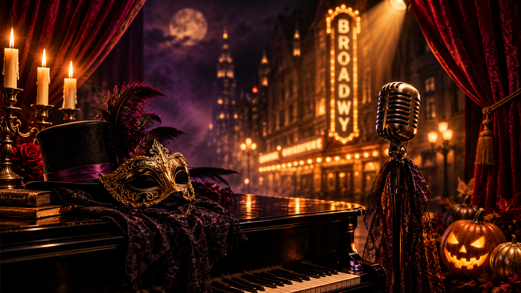 Broadway After Dark,            A Halloween Cabaret