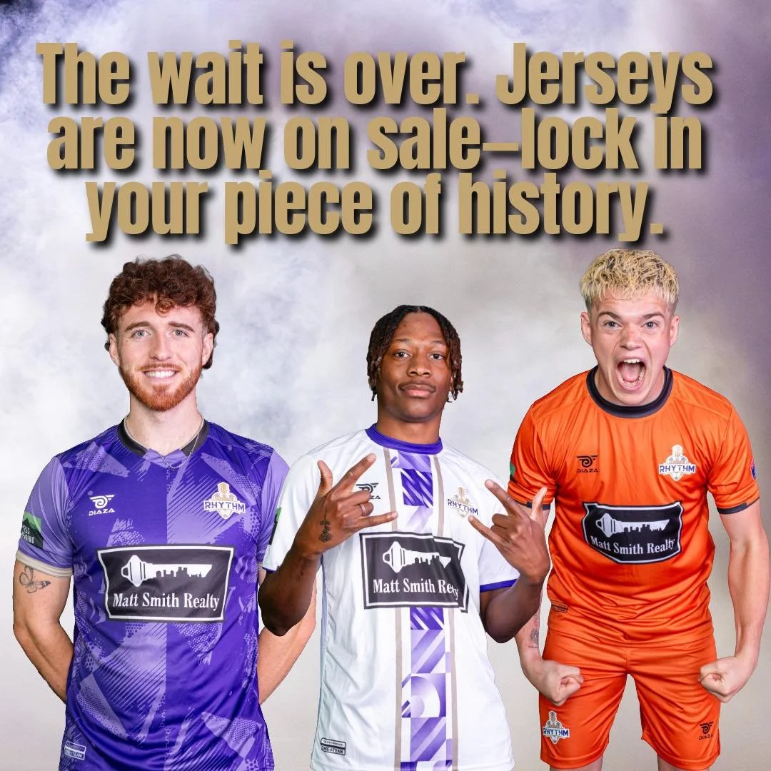 🔥 THE DROP IS LIVE.
The official 2024 inaugural Bristol Rhythm AFC player kits are on sale right now&mdash;and they won&rsquo;t last long.
💜 Limited run. No restocks.
⚡️ Rep the Rhythm. Wear the legacy.
🎯 Grab yours now at bristolrhythmafc.com bef