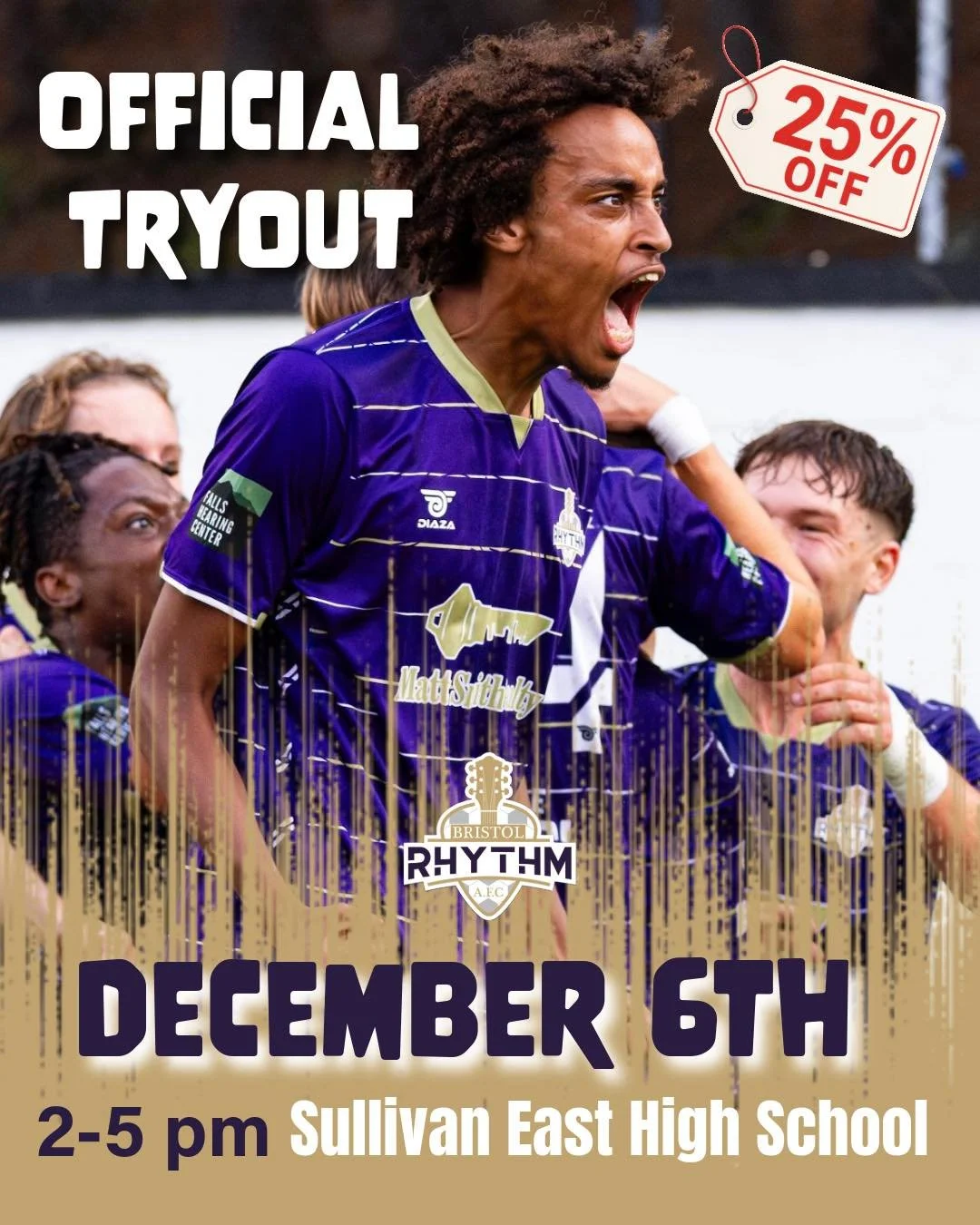🔥 TRYOUT ANNOUNCEMENT &mdash; BRISTOL RHYTHM AFC 🔥

The wait is over, Rhythm Nation!�We&rsquo;re officially hosting 2026 Bristol Rhythm AFC Tryouts &mdash; and this is your shot to join one of the most exciting programs in the NPSL.

📅 Date: Satur
