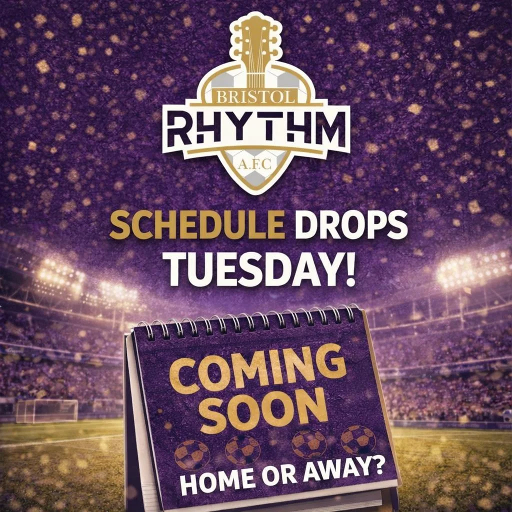 📅 Schedule Release &ndash; Tuesday

The countdown is officially on and summer nights under the lights are getting closer.

👇 Tell us your prediction&hellip;

Does the Rhythm open the season HOME or AWAY?

#FeelTheRhythm #BristolRhythm #GameDayComin