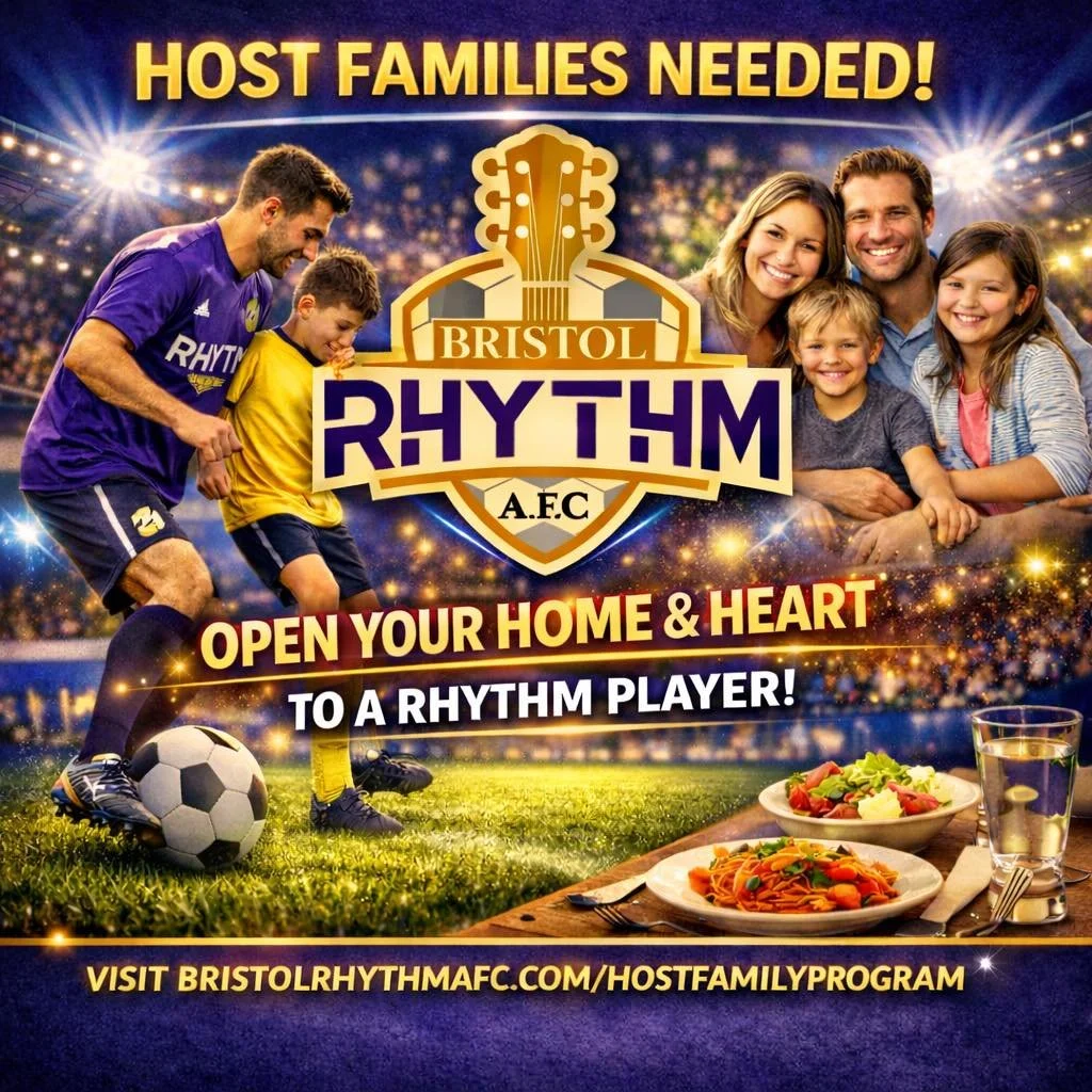 🚨 Rhythm Nation 🚨 

We are currently seeking a few additional host families in the area to help a few players with housing this summer. 

Hosting is a rewarding opportunity to make a direct impact on a player&rsquo;s experience while becoming a mea
