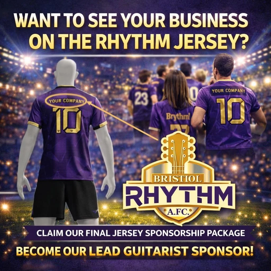 ⚡️ Tri-Cities&hellip; this is it. ⚡️
 
Our FINAL jersey sponsorship is on the clock.
Do you want your business front and center on the back of every Bristol Rhythm AFC jersey?

Seen at every home match.

Worn by fans all across the Tri-Cities.

Featu