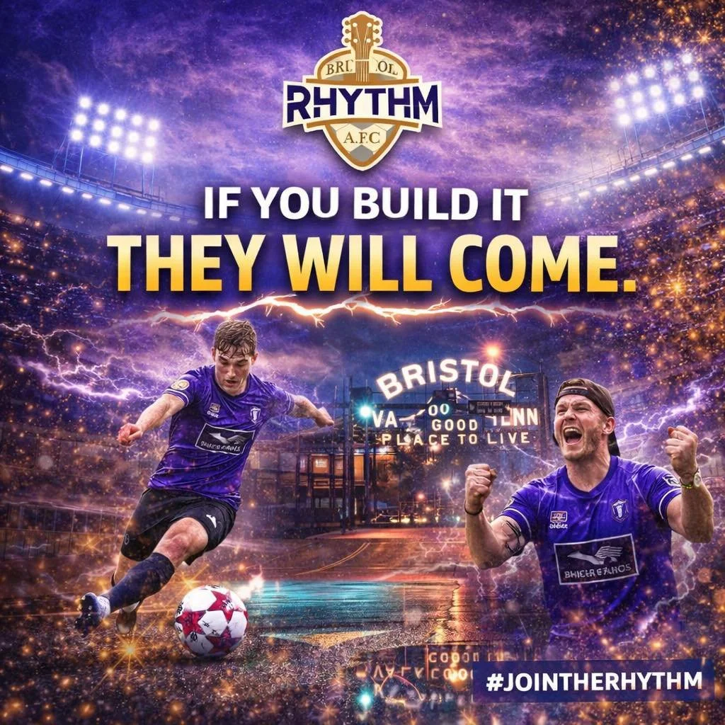 🚨 Rhythm Nation 🚨

If you build it, they will come &mdash; and together, we are building something special in Bristol for our 2026 Season.

The success of the Bristol Rhythm is not just about what happens on the pitch &mdash; it&rsquo;s about the e