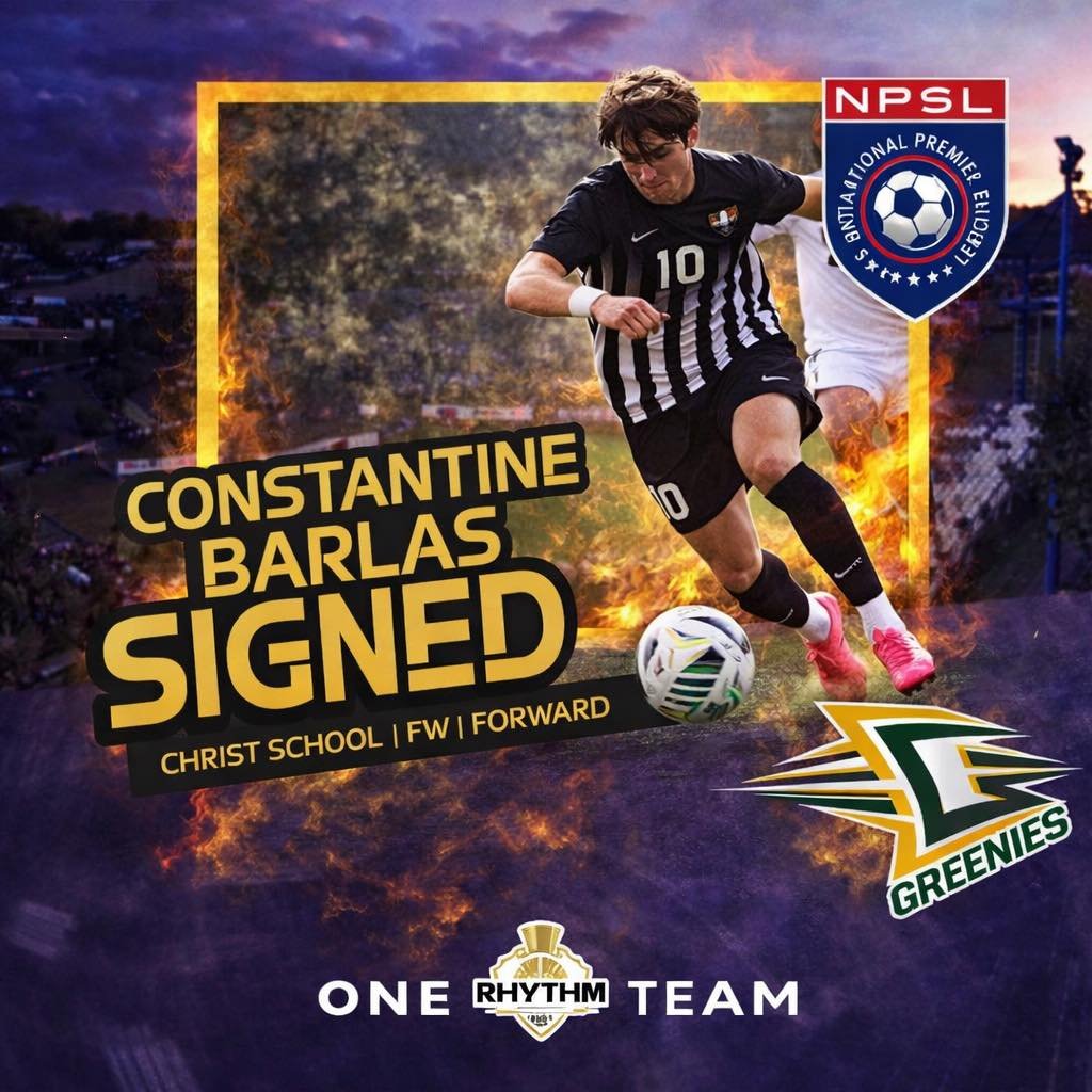 ⚡ RHYTHM NATION&hellip; IT&rsquo;S SHOWTIME ⚡️ 

From Asheville to Bristol&hellip;

CONSTANTINE BARLAS IS HERE.

A dynamic forward out of Christ School, Barlas brings pace, flair, and a killer instinct in front of goal. He&rsquo;s the kind of player 