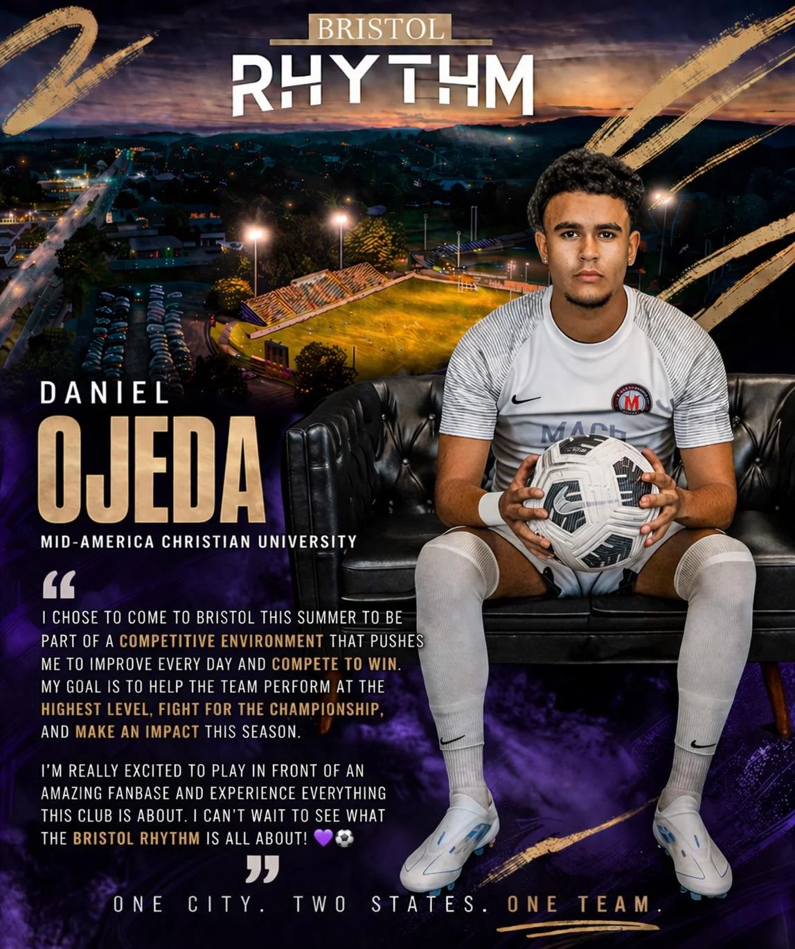 Rhythm Nation&hellip; you hearing this?!

Our players are choosing Bristol for ONE reason&hellip;

🔥 The culture
🔥 The energy
🔥 YOU

Drop a 💜 if you&rsquo;re ready to back this squad all season long.

#uptherhythm #onecitytwostatesoneteam #therhy