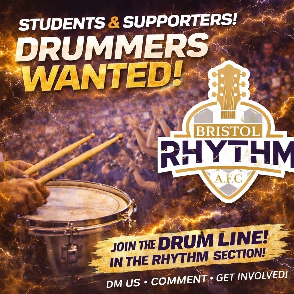 Rhythm Nation&hellip; we need YOU 🥁⚡
We&rsquo;re building the heartbeat of matchday &mdash; and we&rsquo;re looking for drummers to bring the energy.
No experience? No problem.
Just bring the noise, the passion, and the vibes.
💜 Be part of the supp