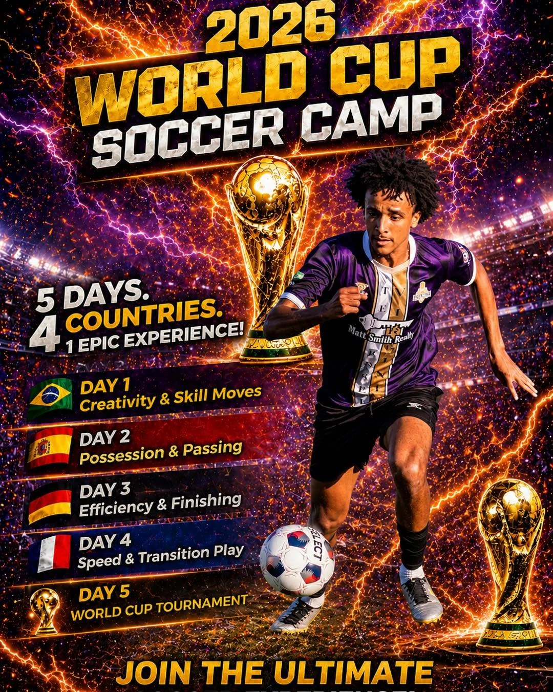 🌍⚽ THE WORLD CUP CAMP EXPERIENCE IS COMING TO ABINGDON &amp; JOHNSON CITY! ⚽🌍

The Bristol Rhythm AFC 2026 World Cup Soccer Camps kick off NEXT WEEK in Abingdon and the following week in Johnson City! 

This isn&rsquo;t just another soccer camp &md