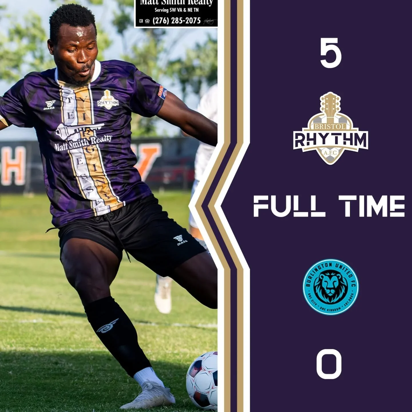 It just keeps getting better! Count'em! 4 straight victories to begin the season for your Rhythm! 🔥🔥🔥🔥

#uptherhythm #feeltherhythm #bristolrhythmafc