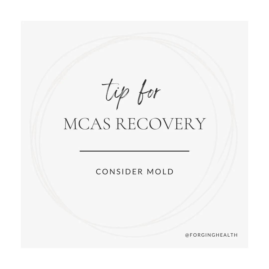 One of the biggest underlying contributors to MCAS I've seen with clients over the years is mold. If you're spinning your wheels and not getting anywhere with your healing, it may be worth considering any possible mold exposures in your home or workp