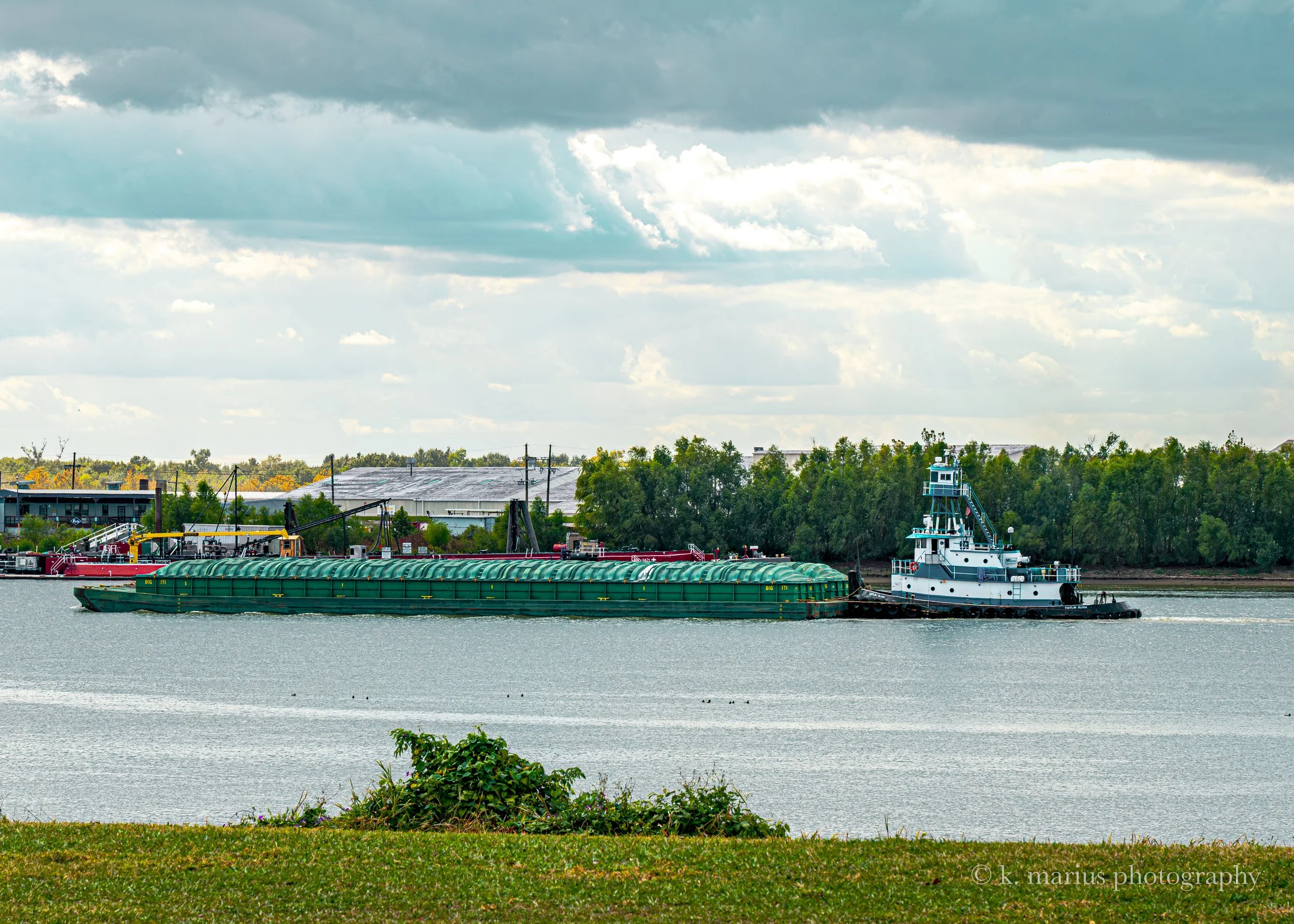 Kaitlin Olivia tug, Mississippi River, New Orleans