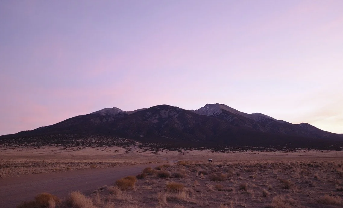 Blanca Peak dawn, Blanca, CO