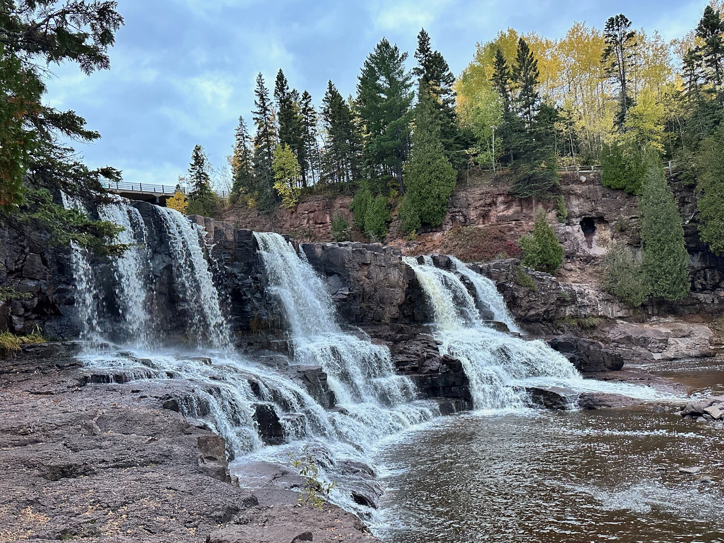 Gooseberry Falls State Park,
Two Harbors, MN
