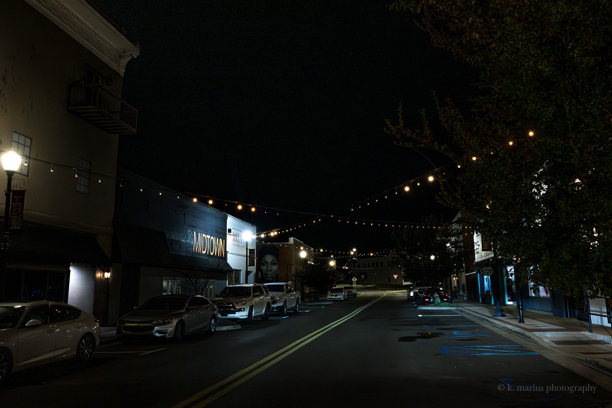Downtown Laurel and Leontyne Price mural