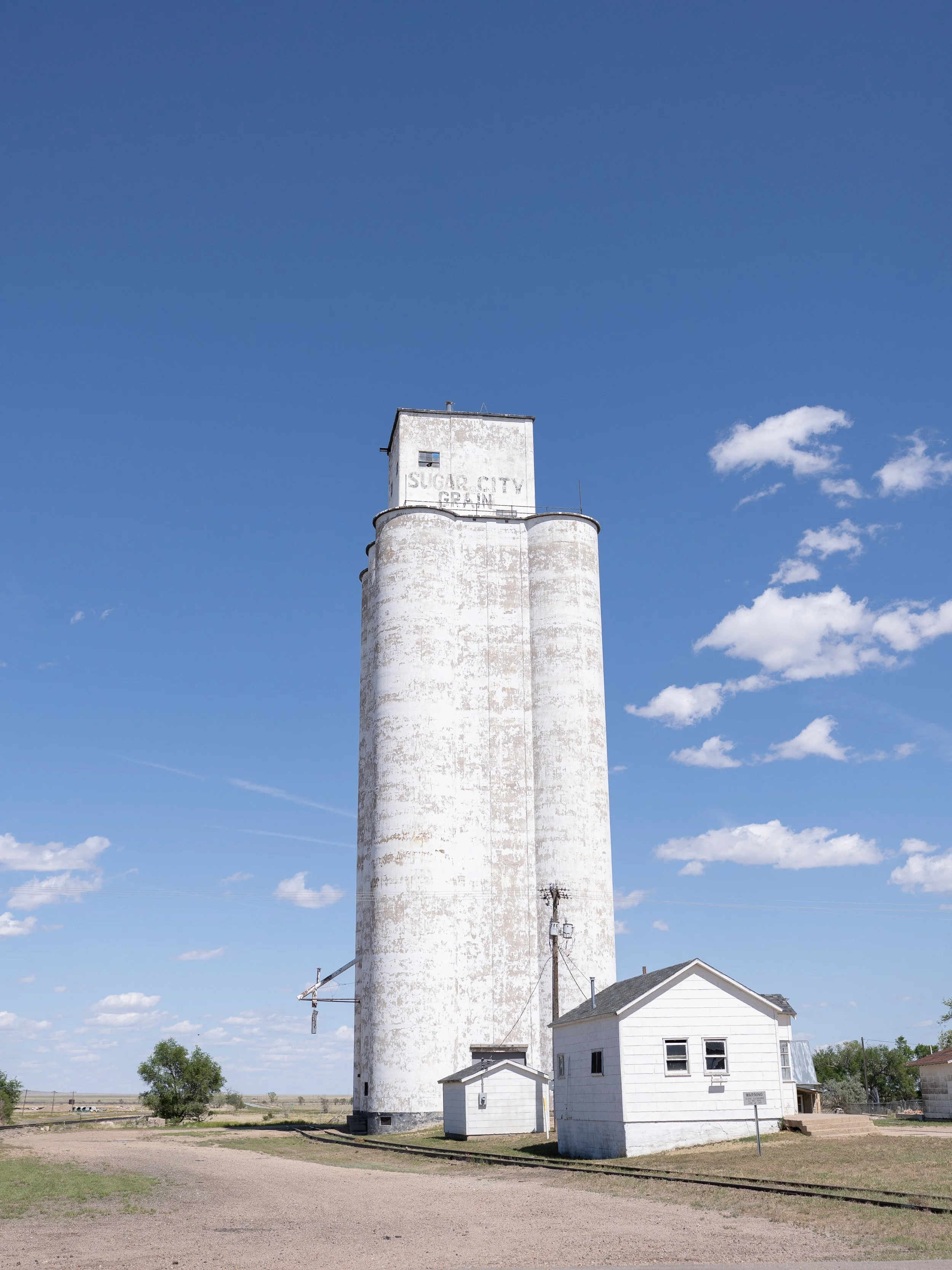 Sugar City Grain (color), KS;
Once a beet sugar boomtown, still beautiful.