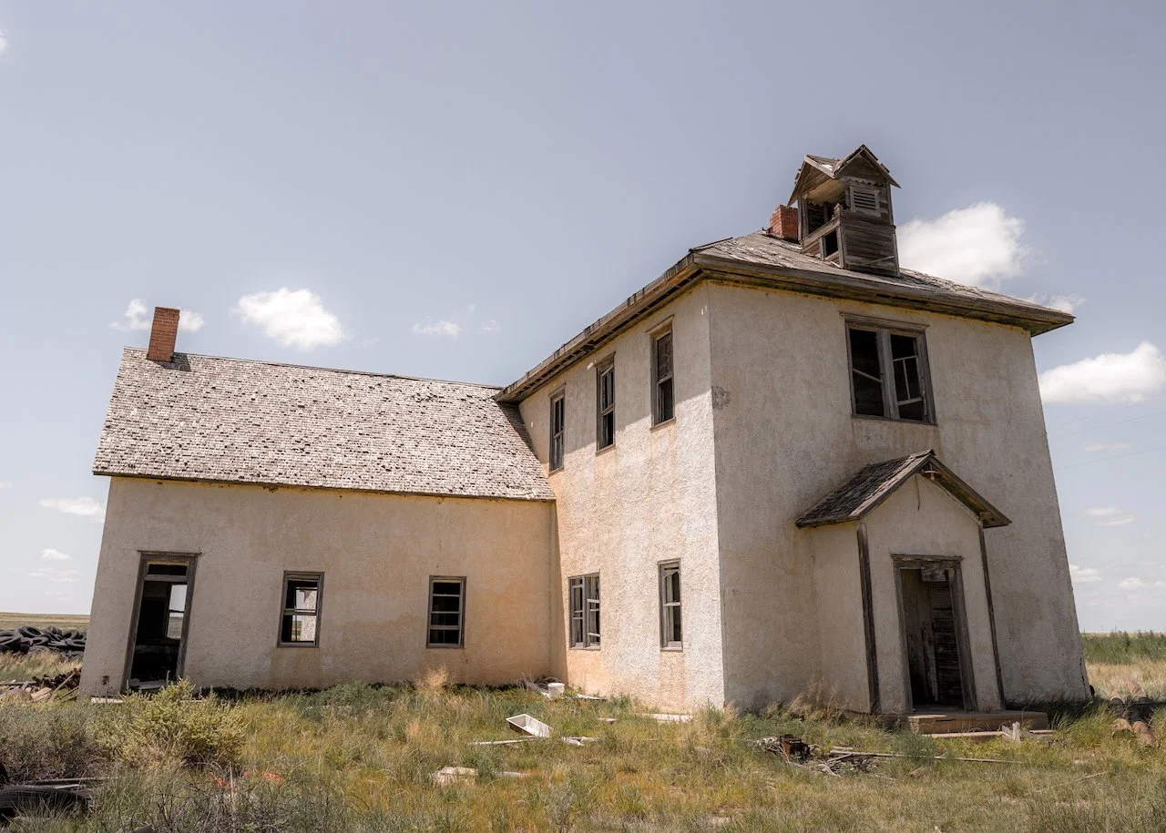 Arlington, CO, Schoolhouse, Kiowa County