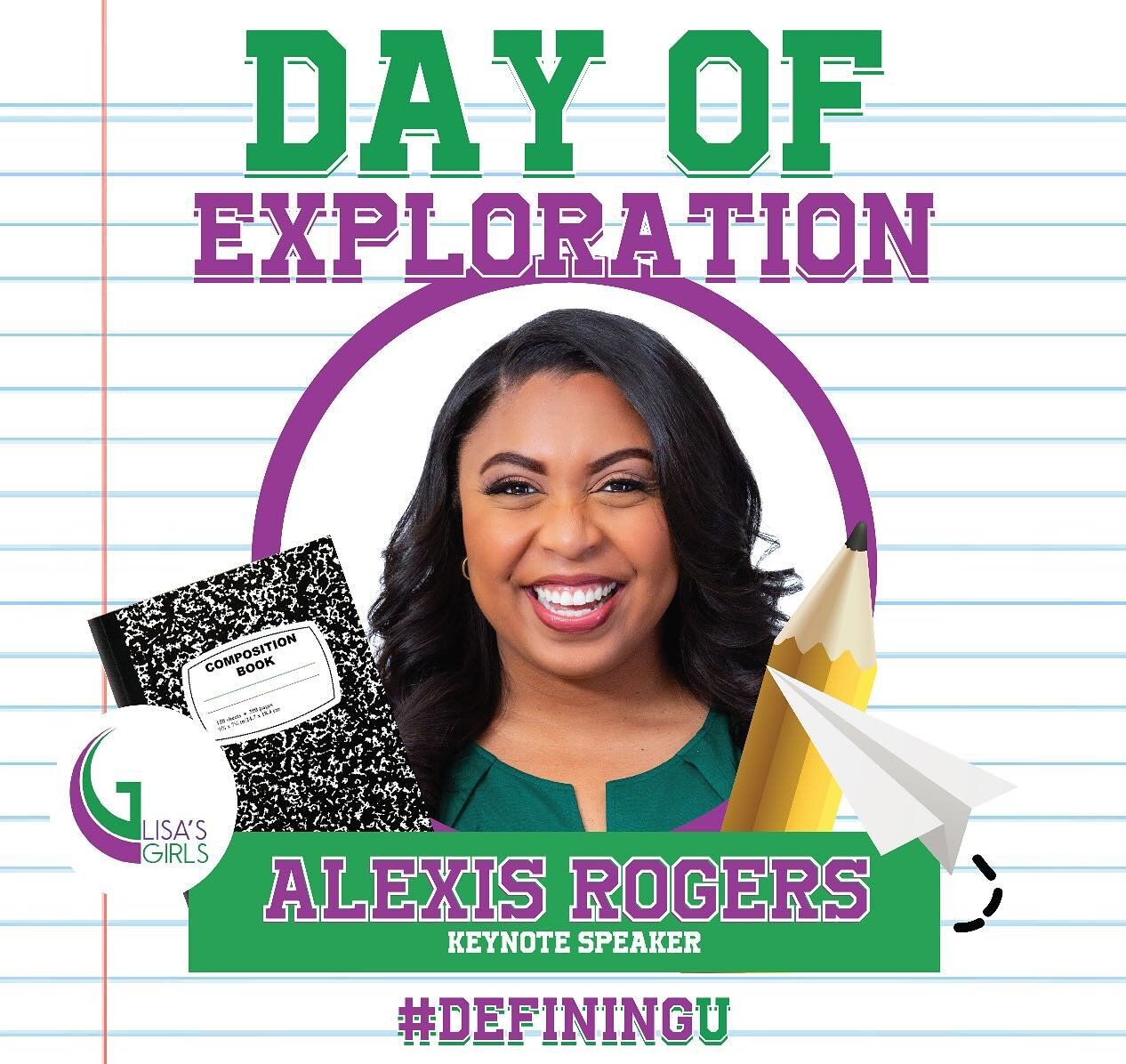 We&rsquo;re still riding the wave of our successful launch #definingu! Our very own @iamalexisrogers was our keynote speaker.  She reminded us of the following:

In a world that often tries to define us by our backgrounds, our identities, and our sto