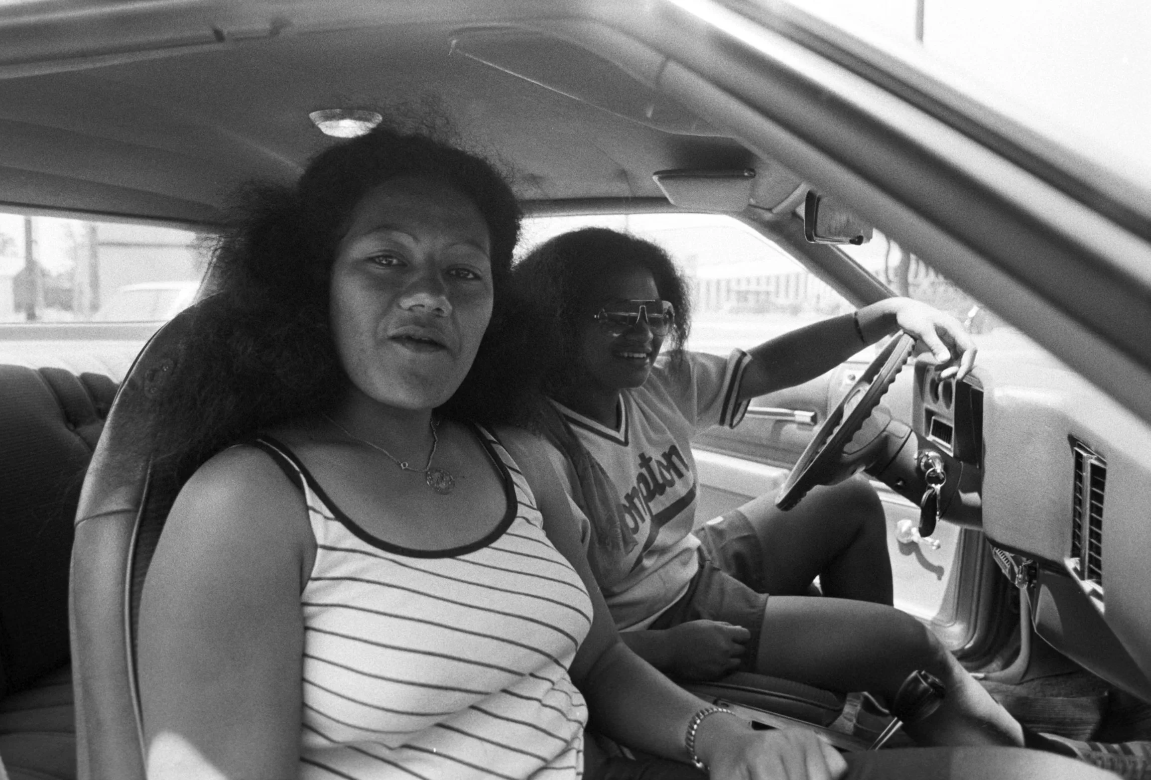 Two People in Car (1977-1978),
Photographed by Visual Communications