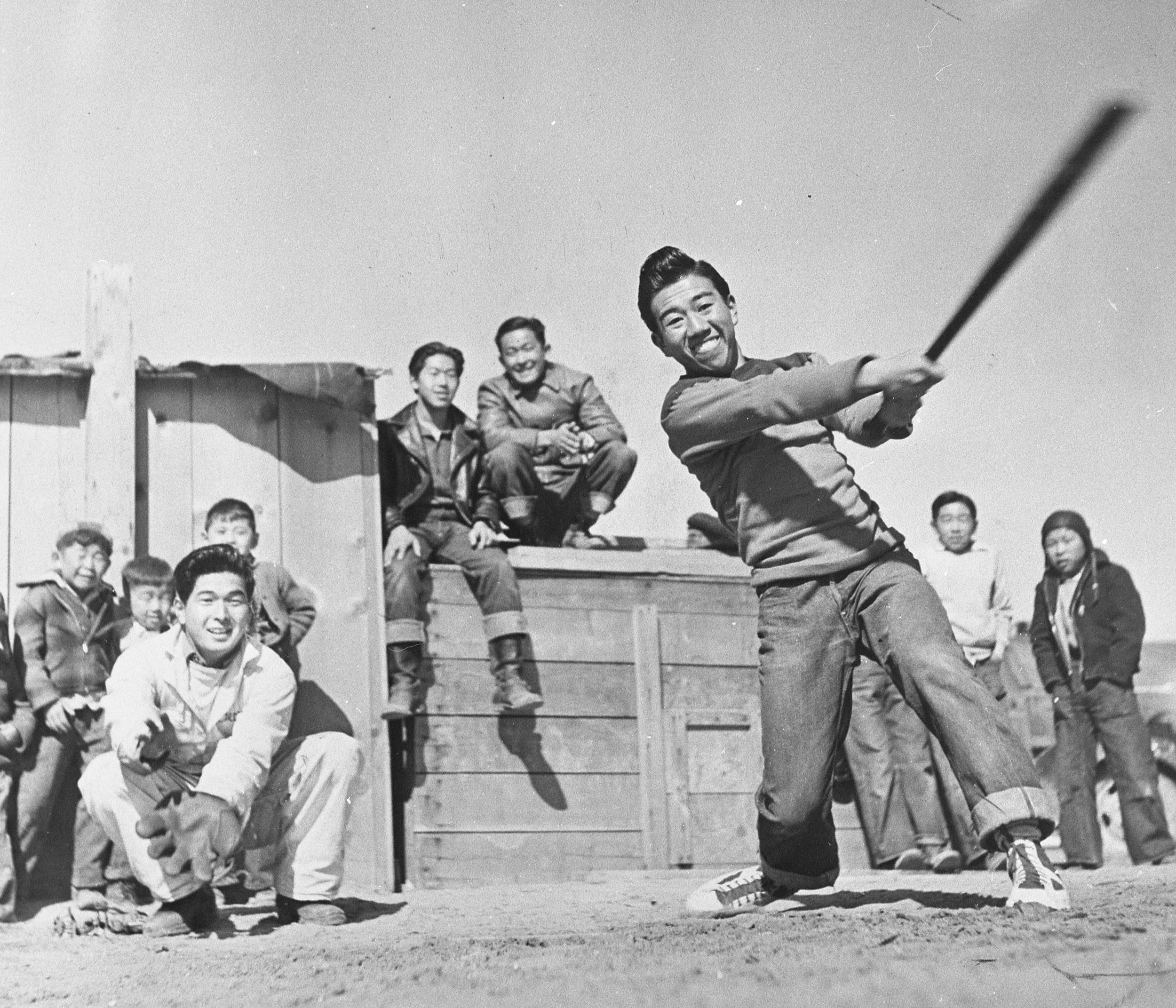 Baseball in Camp