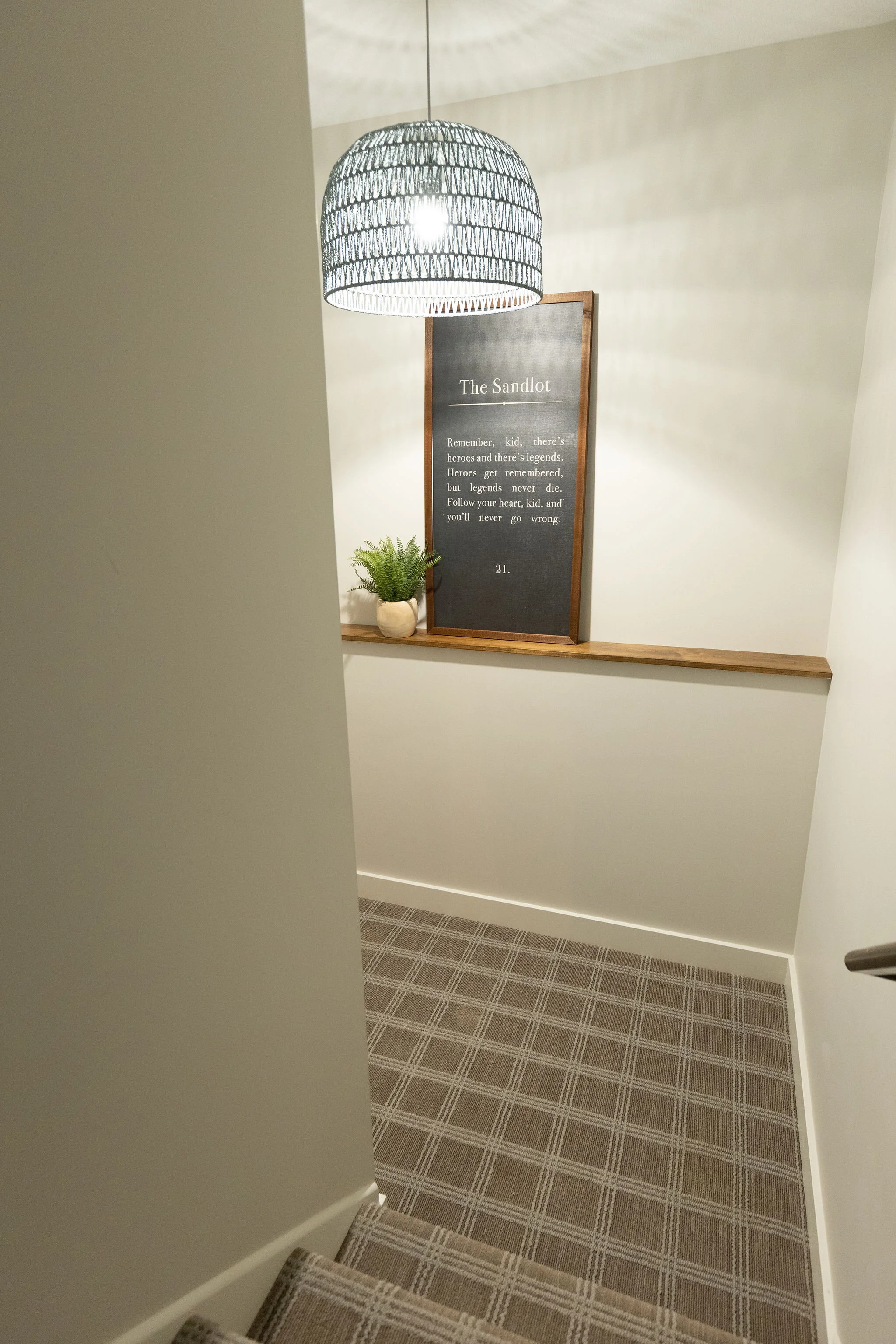 stairway leading to basement