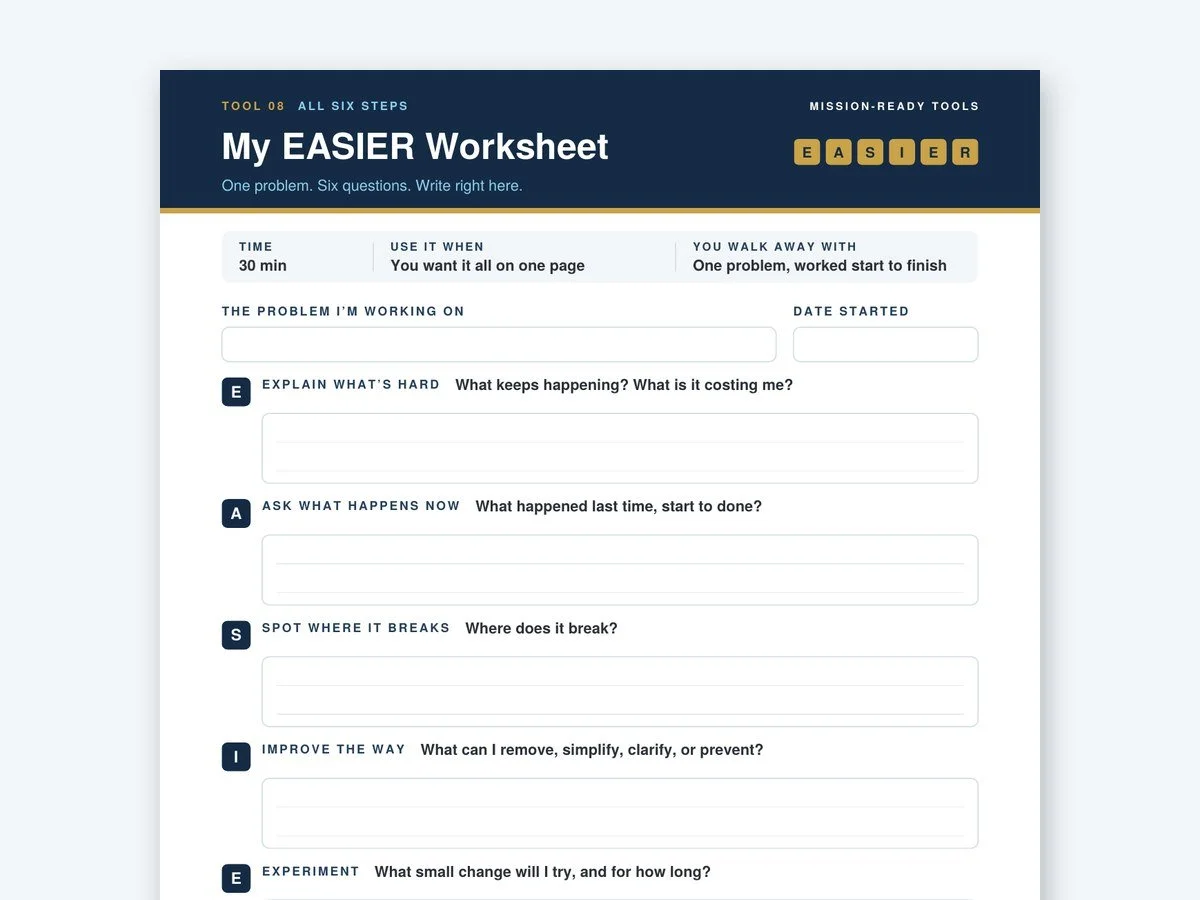 Step 3 Worksheet