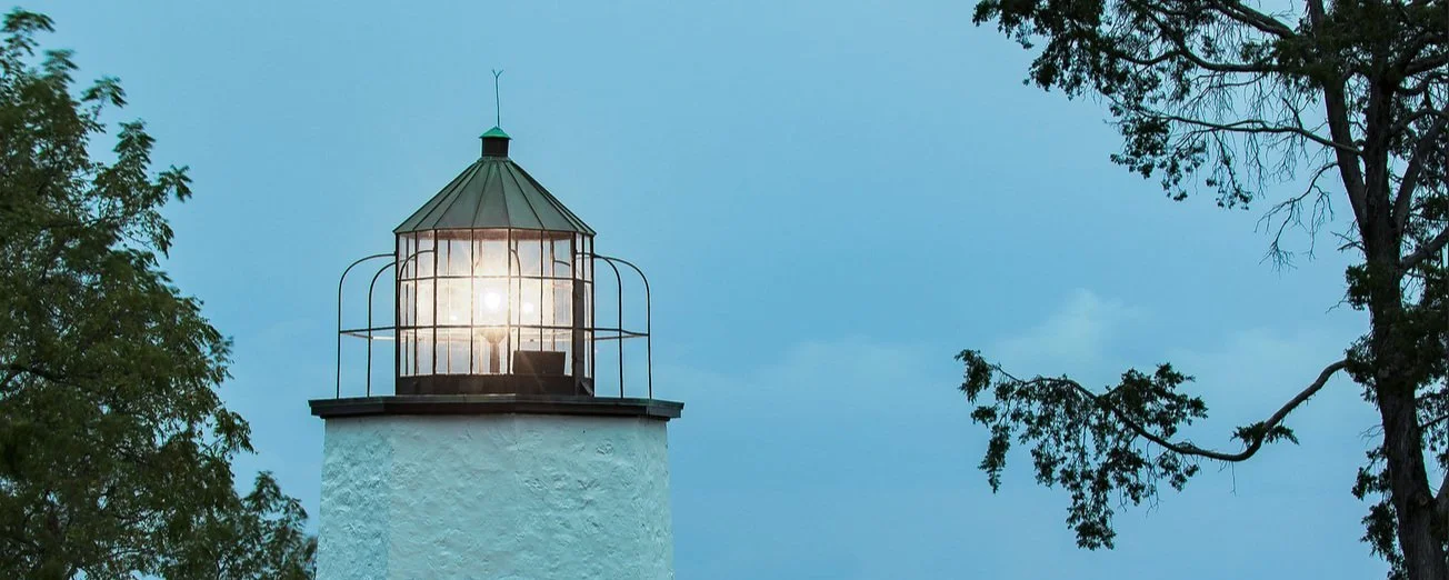 Stony Point Lighthouse Night Lights Summer Flickr by Alan Wells.jpg