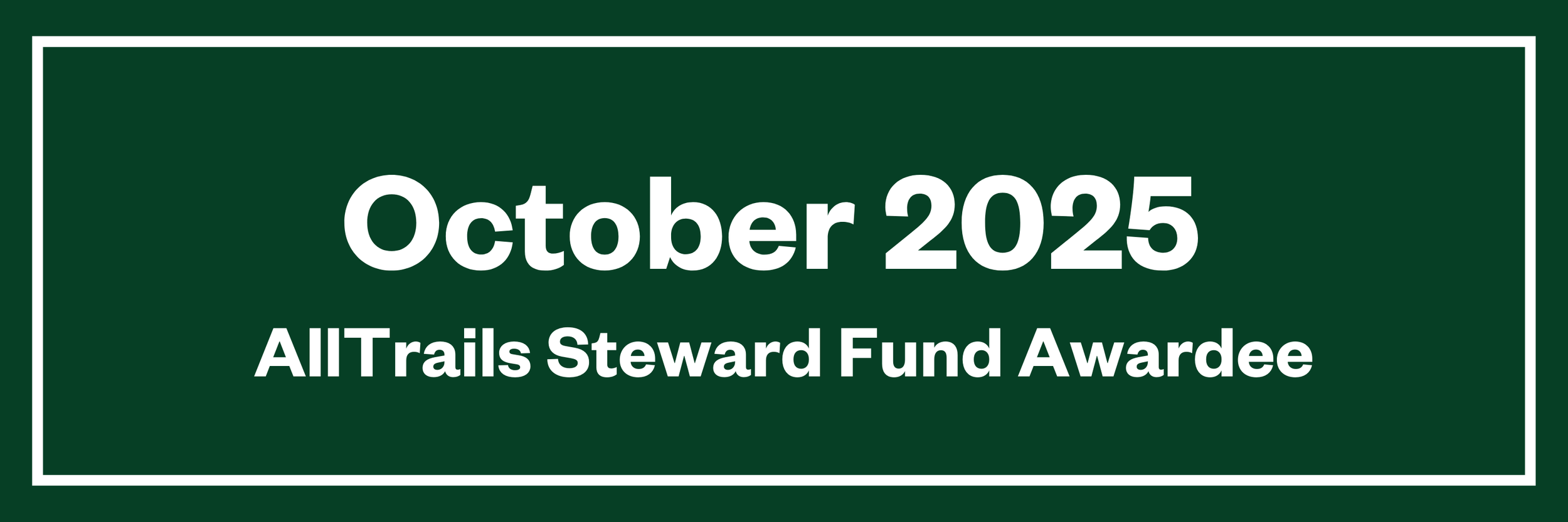 Click here to read our newsletter from October 2025