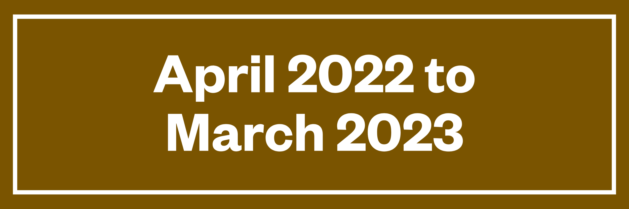 Click here to view our Form CHAR500 for April 2022 to March 2023