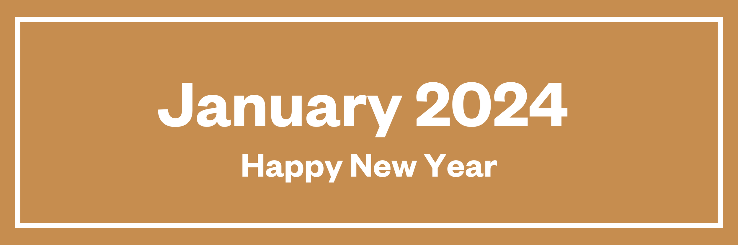 Click here to read our newsletter from January 2024