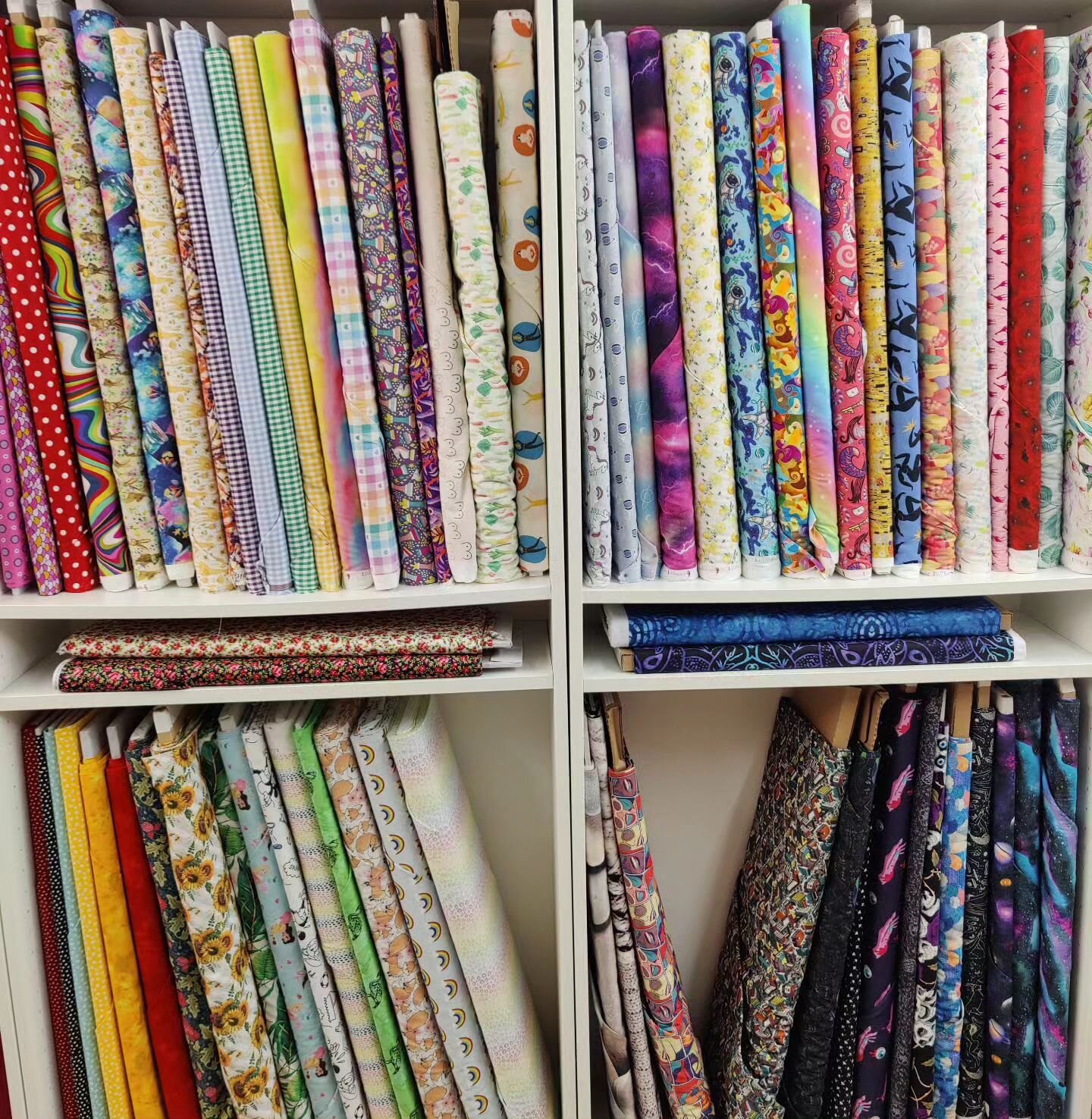 Who else is missing the great British sewing bee? 😭 Not too long to wait now, but if you wanted to get some creative juices flowing in the meantime, we've got a great range of dressmaking fabrics in at the moment! 

#TGBSB #sewingbee #dressmaking #f