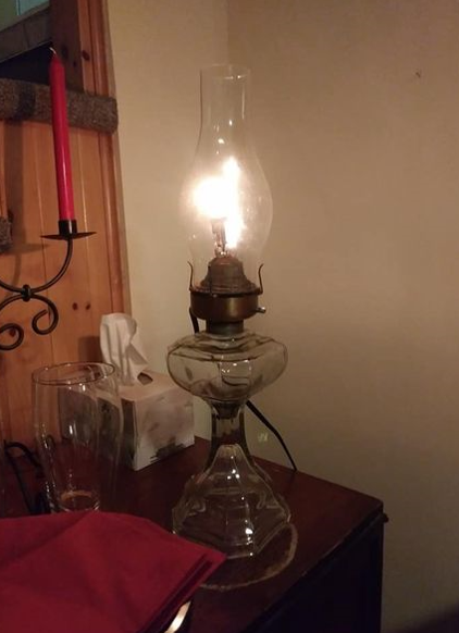Lampe à huile électrique
