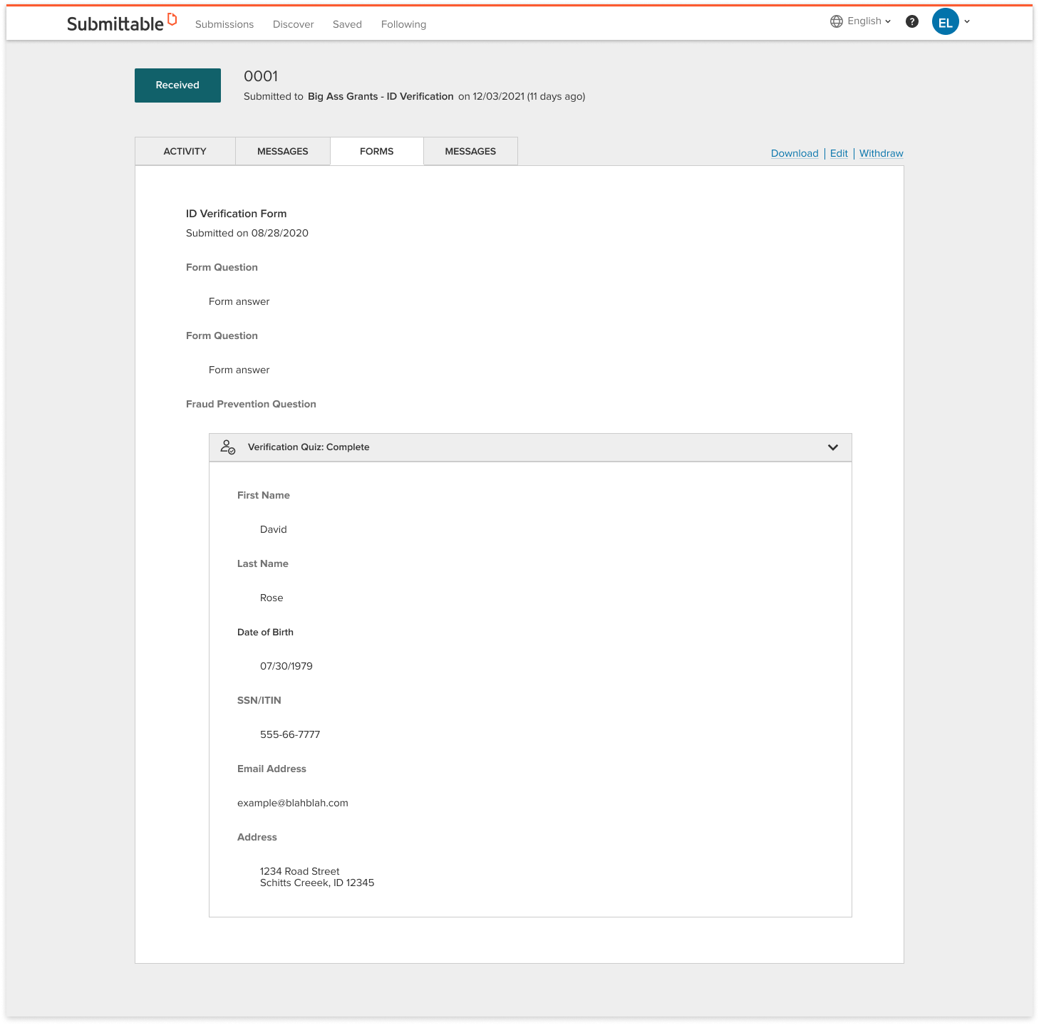 KBA_Form submission (applicant)