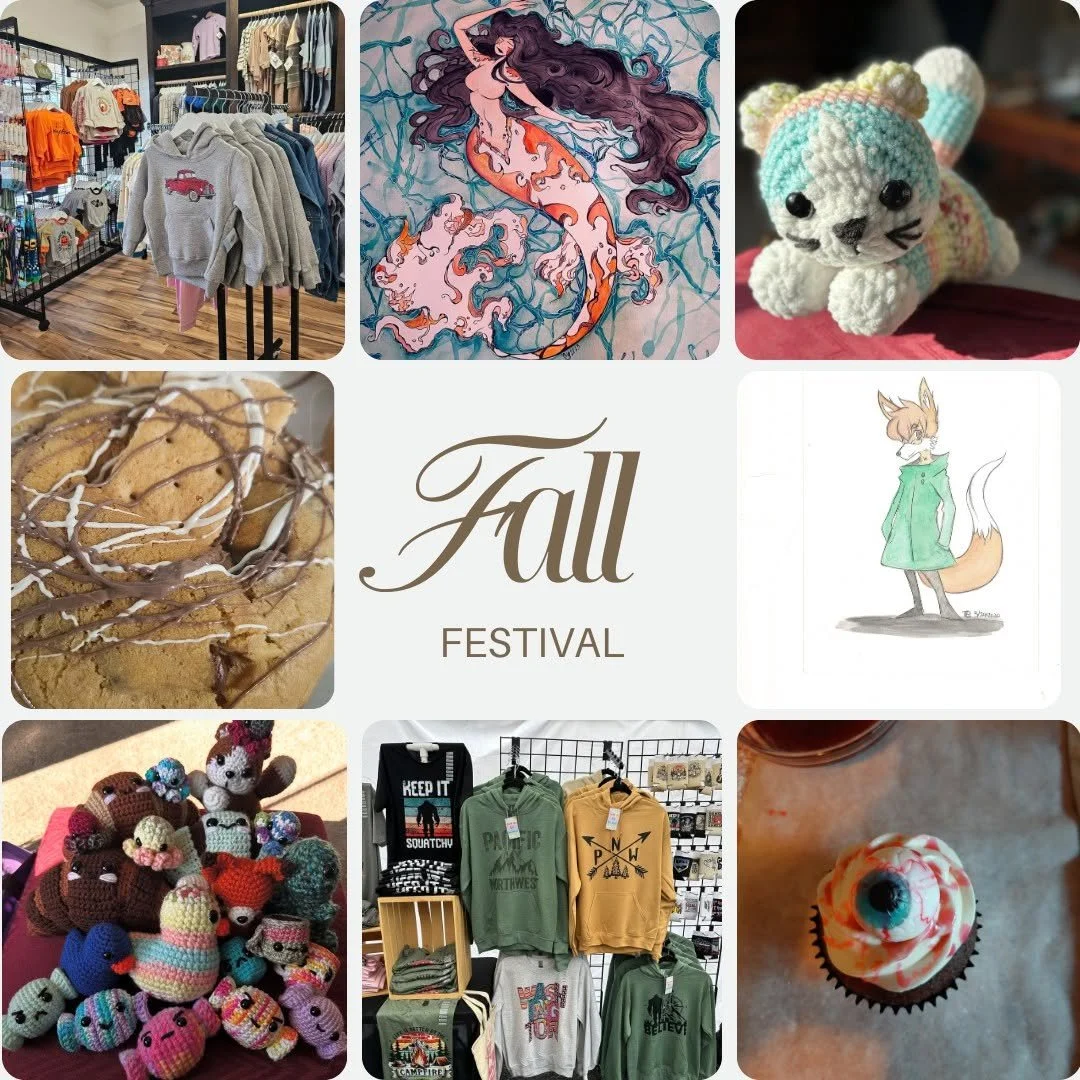 Vendors Here: Be The Village, Cosmic Lily Art, Crafts on the DL, Daphne’s Fine Desserts, Designs by Kim.