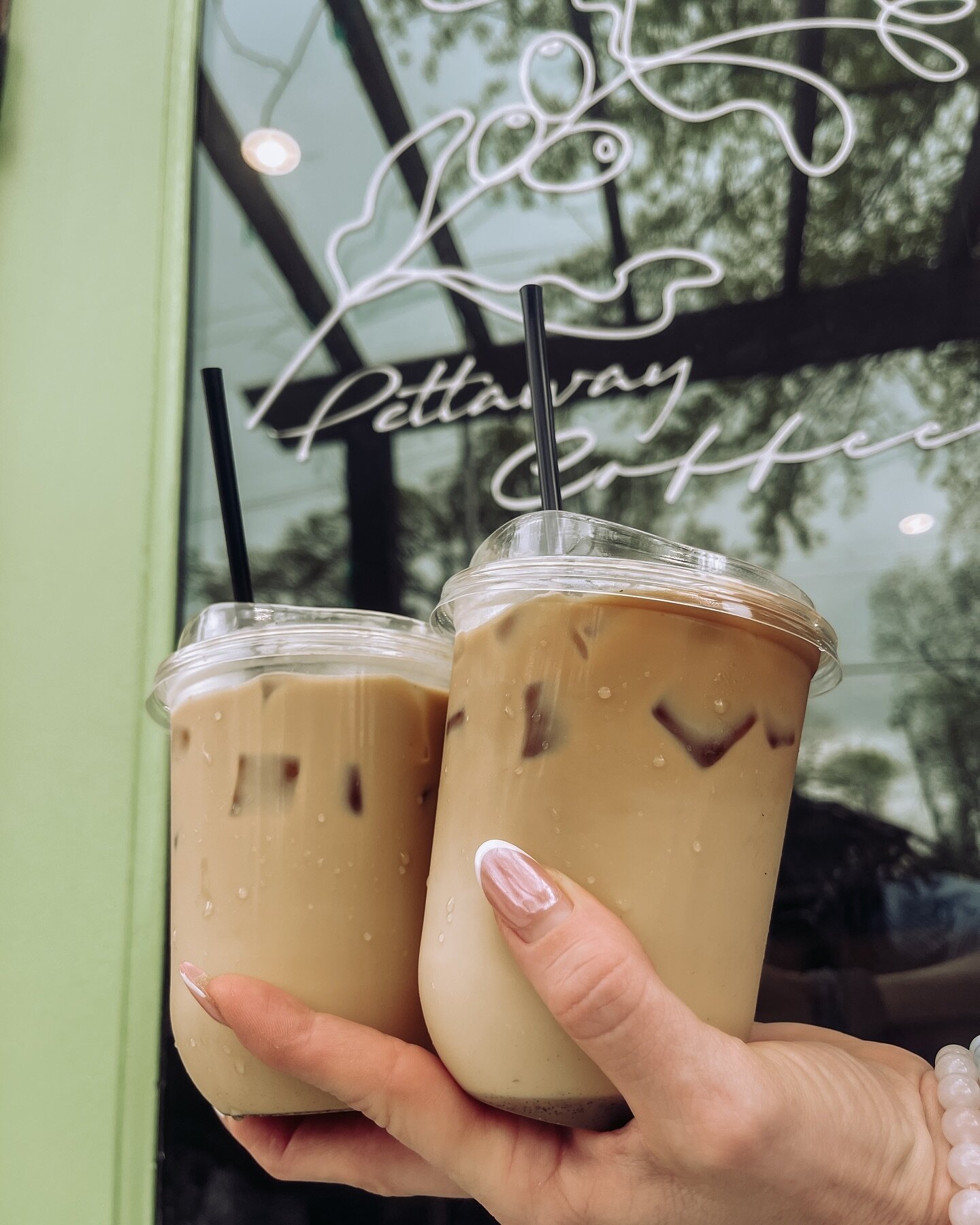 If you&rsquo;re seeing this iced latte it&rsquo;s a sign you should see us tomorrow! Tag a friend that needs to plan for a sweet treat on Monday. 

We&rsquo;ll be open tomorrow 7 - 5 pm serving up your faves and a surprise solar eclipse drink. We&rsq