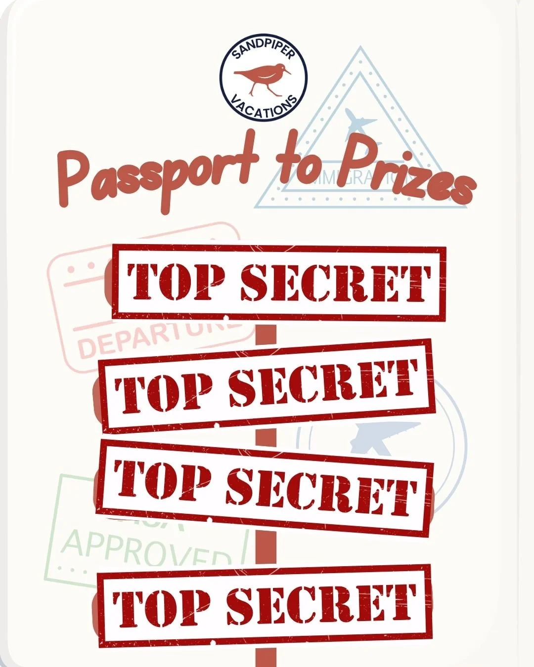 🚨 Shh&hellip; it&rsquo;s classified! 🚨
Our Passport to Prizes is stamped and ready for takeoff &mdash; but the details are still TOP SECRET! ✈️💼 

Stay tuned this week as we reveal a few of our giveaway prizes one by one &mdash; you won&rsquo;t wa