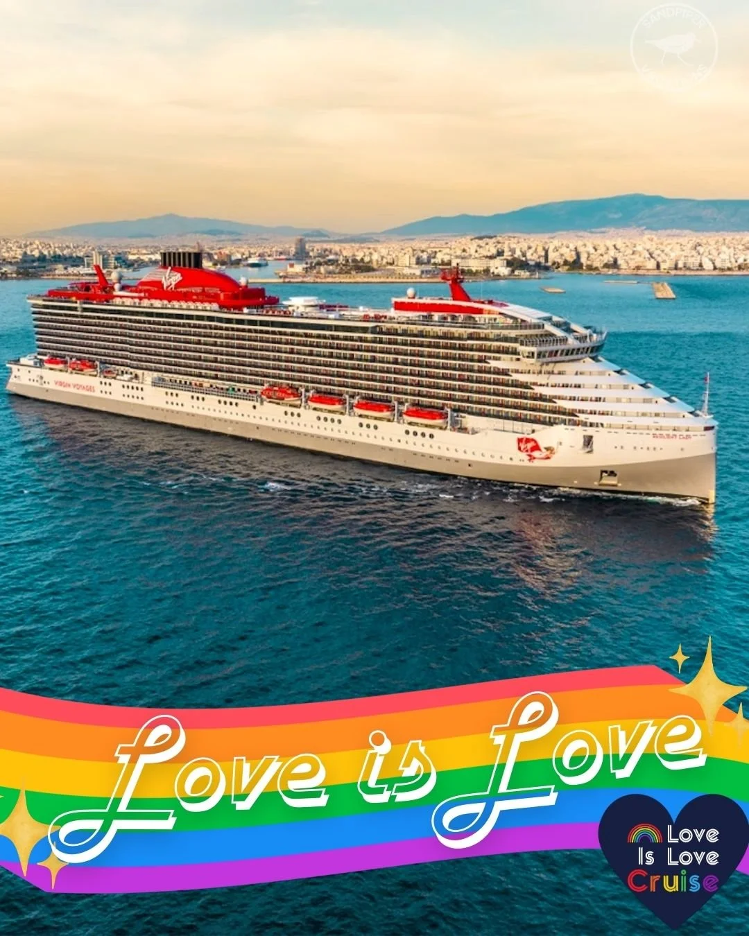 🌈 Love. Community. Celebration at sea. 🌈

All aboard the 5th Annual Love Is Love Cruise &mdash; an adults-only, LGBTQ+ inclusive sailing where visibility, safety, and being your full authentic self are always welcome.

Sail with us aboard Virgin Vo