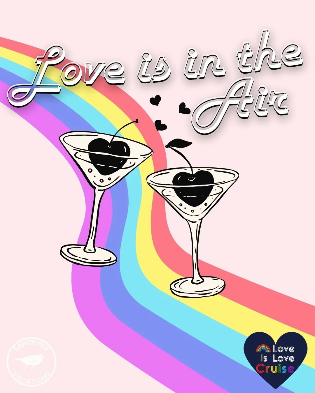 Love is in the air&hellip; and drifting out to sea 🍸🚢

Sun-soaked days, martinis clinking, sea breezes, and a ship full of people who get it.
The 5th Annual Love Is Love Cruise returns June 8&ndash;13, 2026 aboard Resilient Lady &mdash; an adults-o