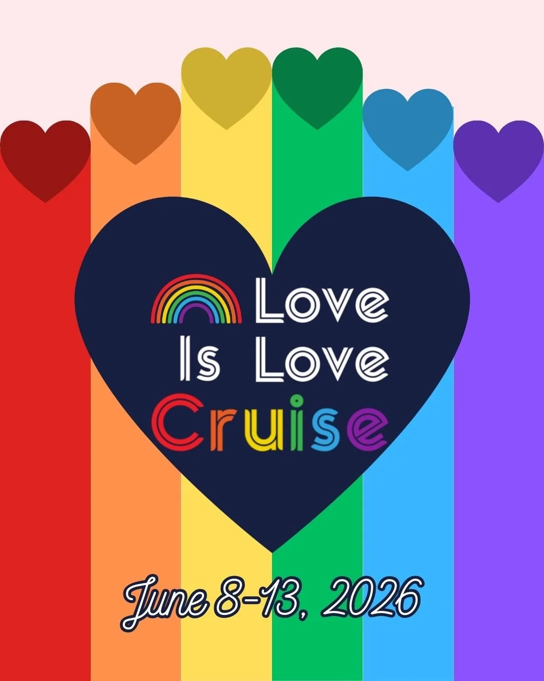 💖 Don&rsquo;t Break Our Hearts - Join the Party! The Love Is Love Cruise 2026 is setting sail, and we want YOU to be part of the celebration! 🚢🌈 

Calling all lovers and dreamers, we want to welcome you aboard the Resilient Lady where the party is