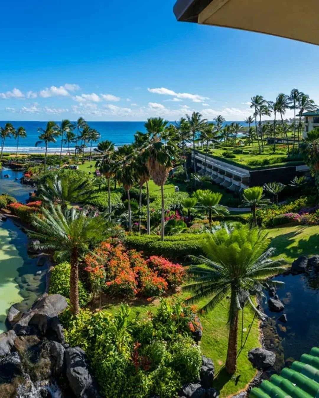Escape to paradise at the Grand Hyatt Kauai Resort &amp; Spa ✨🌺

Imagine waking up to the gentle whisper of the Pacific 🌊, the golden sun spilling across lush tropical gardens 🌴, and the soft sand just steps away from your feet. 

At this iconic K