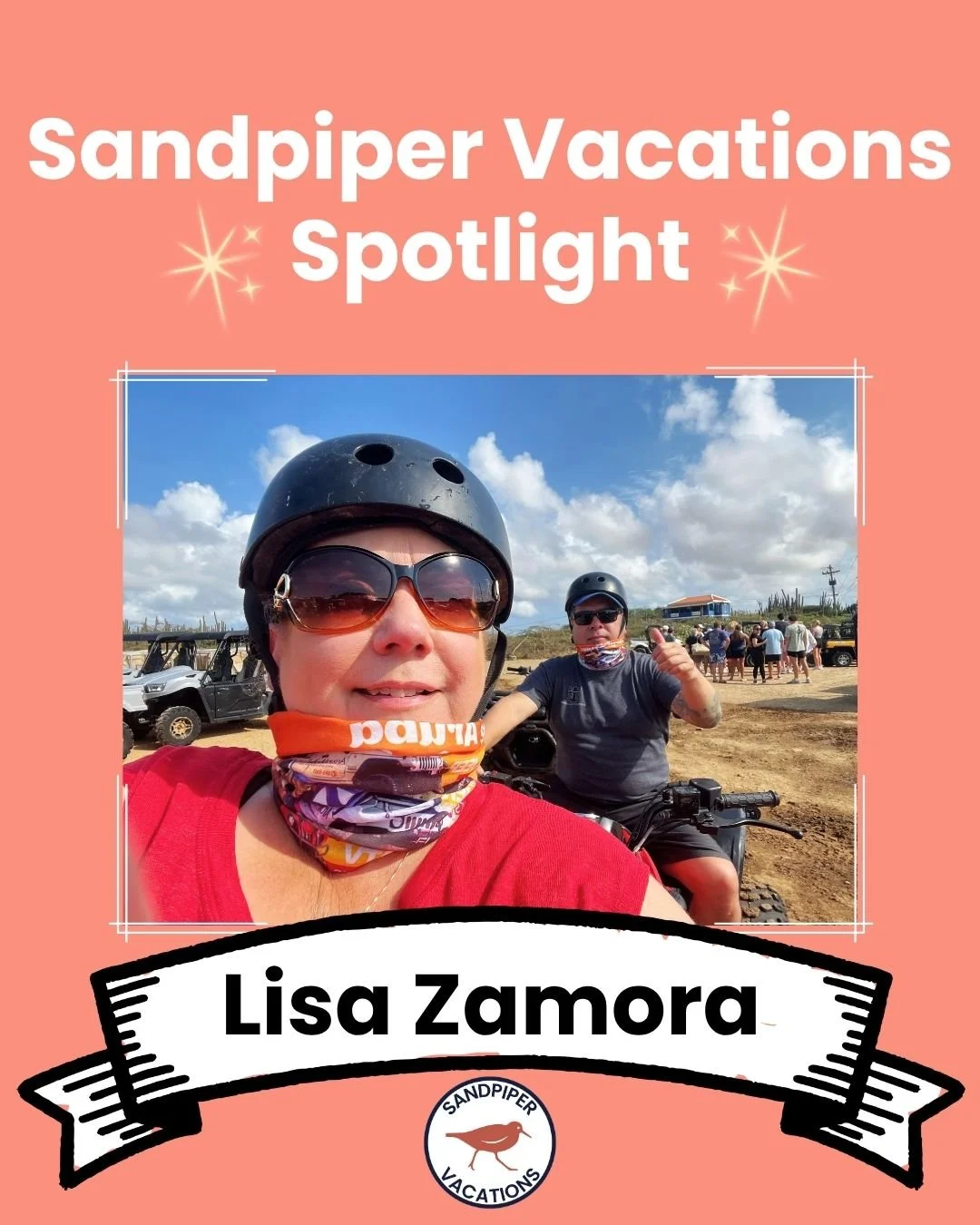 ✨ SANDPIPER SPOTLIGHT! ✨

We love to take a moment and celebrate our incredible team and today we&rsquo;re celebrating and casting the spotlight one of our rising stars &mdash; Lisa Zamora 🌟

From day one, Lisa has jumped in and taken off with booki